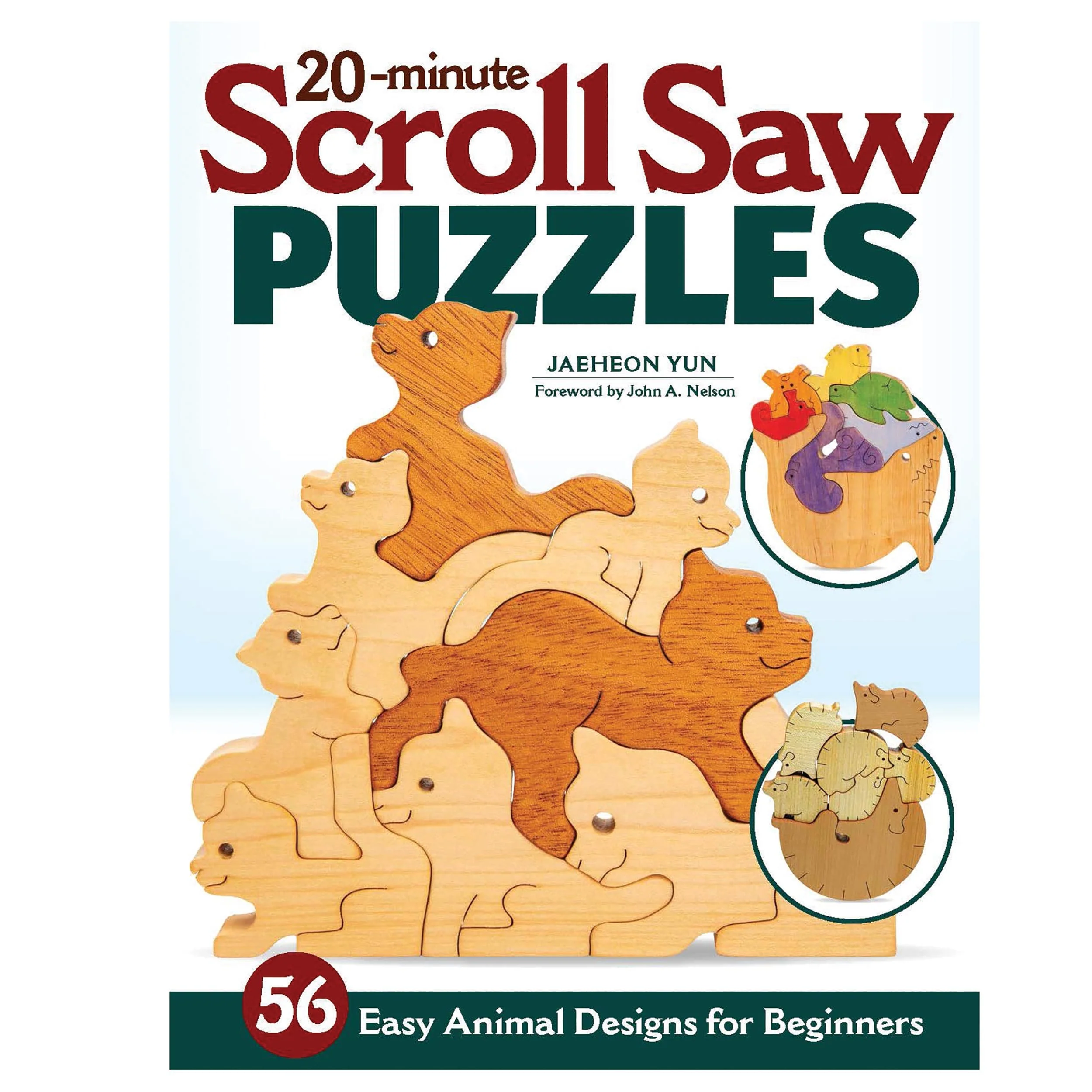 20-Minute Scroll Saw Puzzles: 56 Easy Animal Designs for Beginners - Image 1