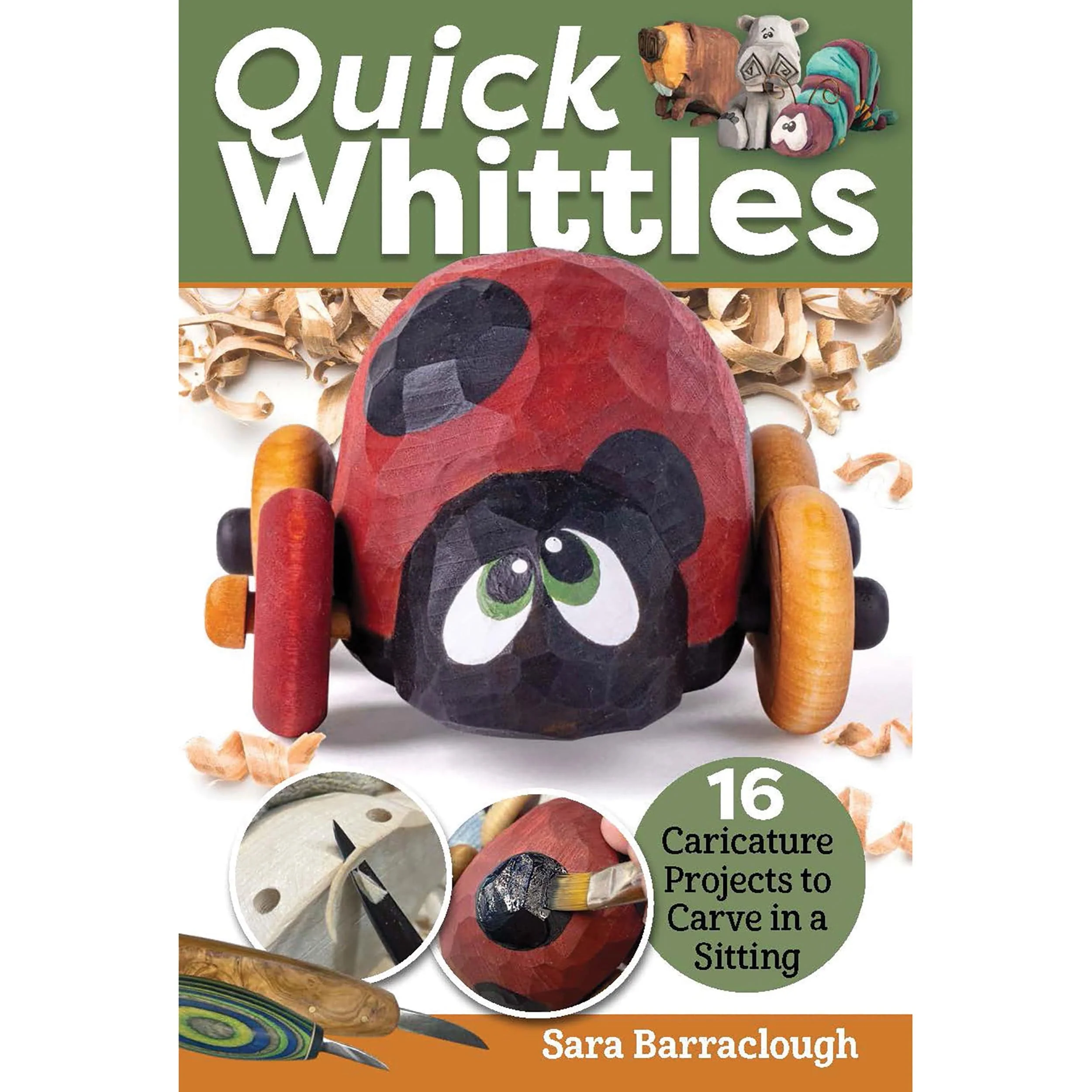 Quick Whittles - 16 Caricature Projects to Carve in a Sitting - Image 1