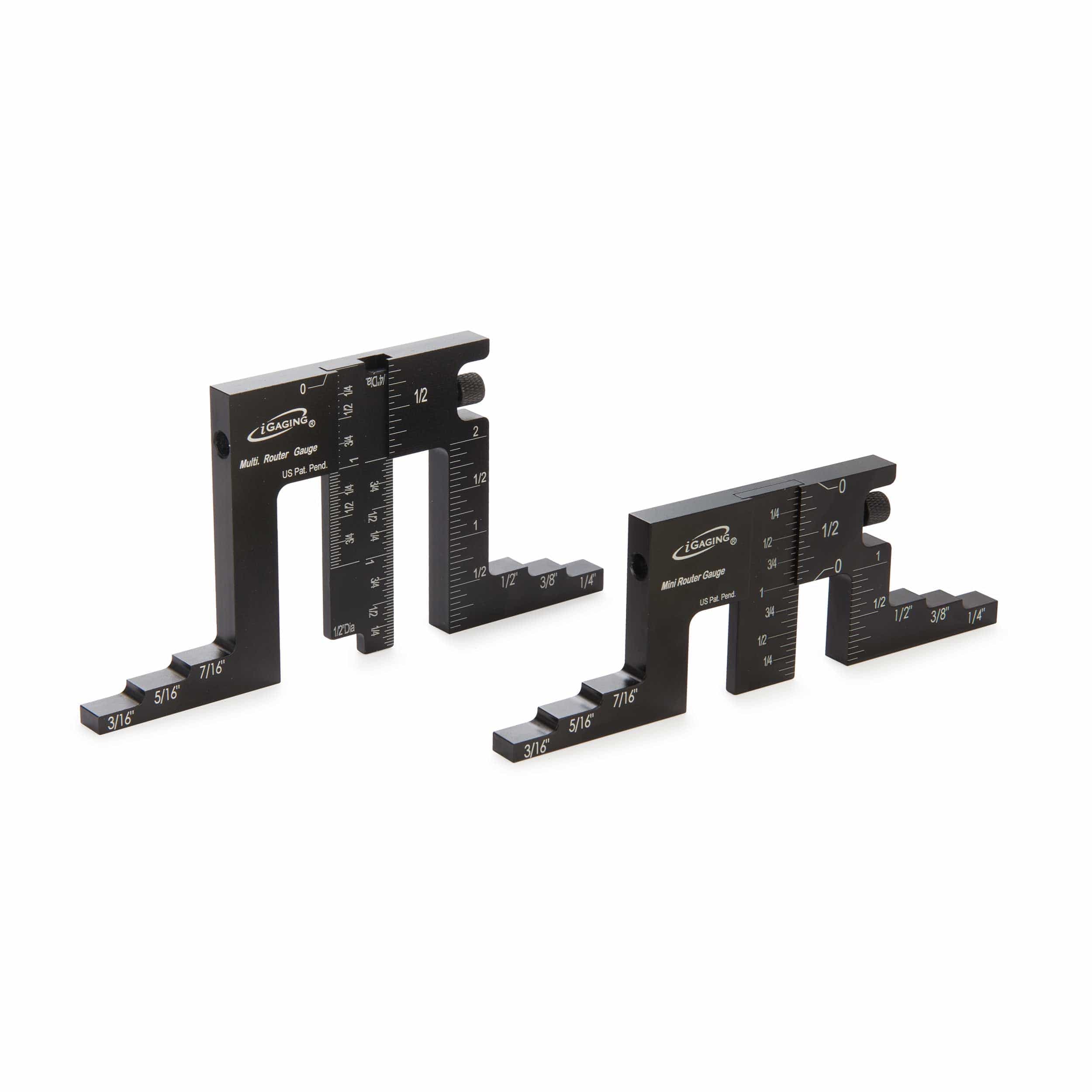 Adjustable Router Gauge Set