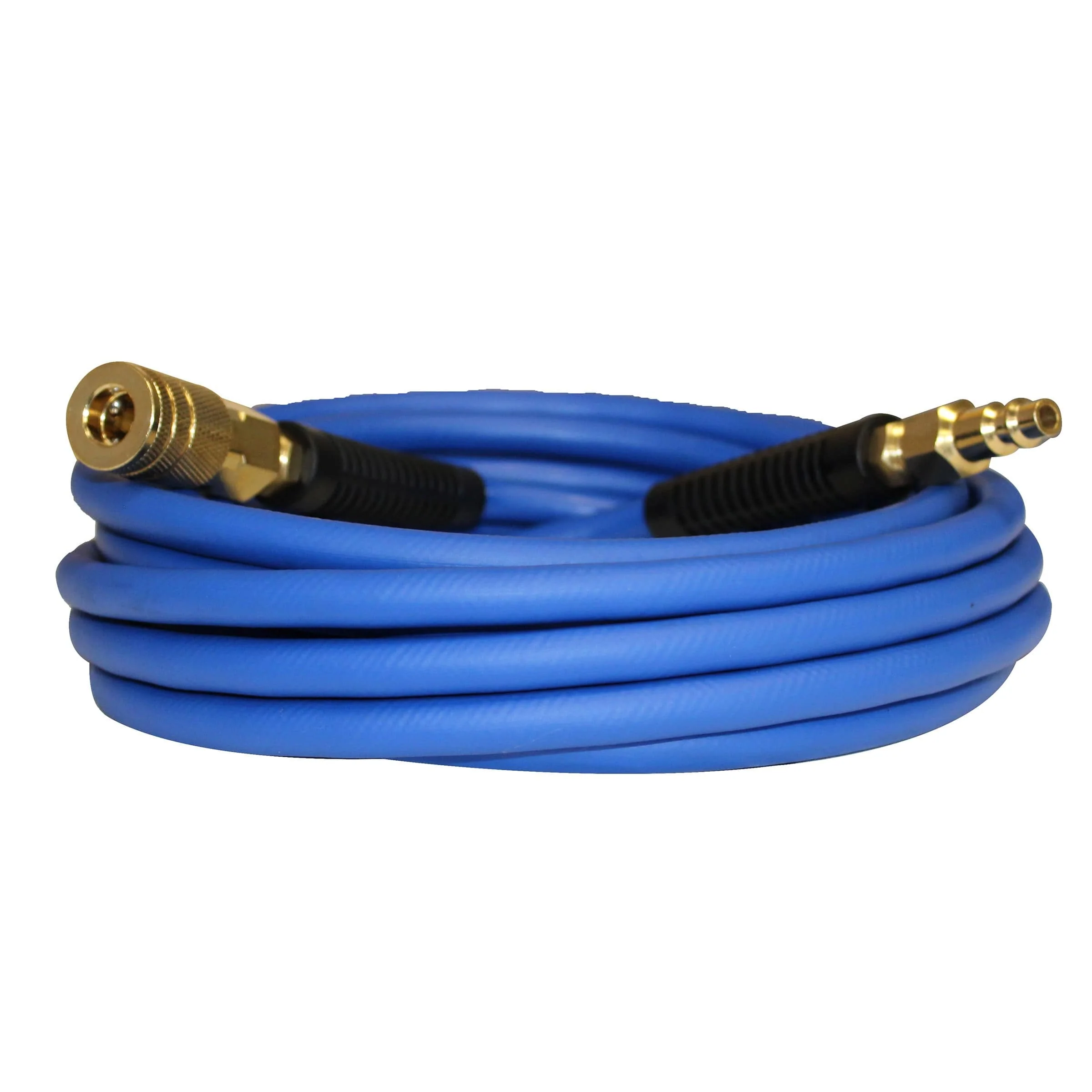 Hybrider Flex 1/4″ 25ft Hybrid Air Hose with Quick Connect Air Fittings