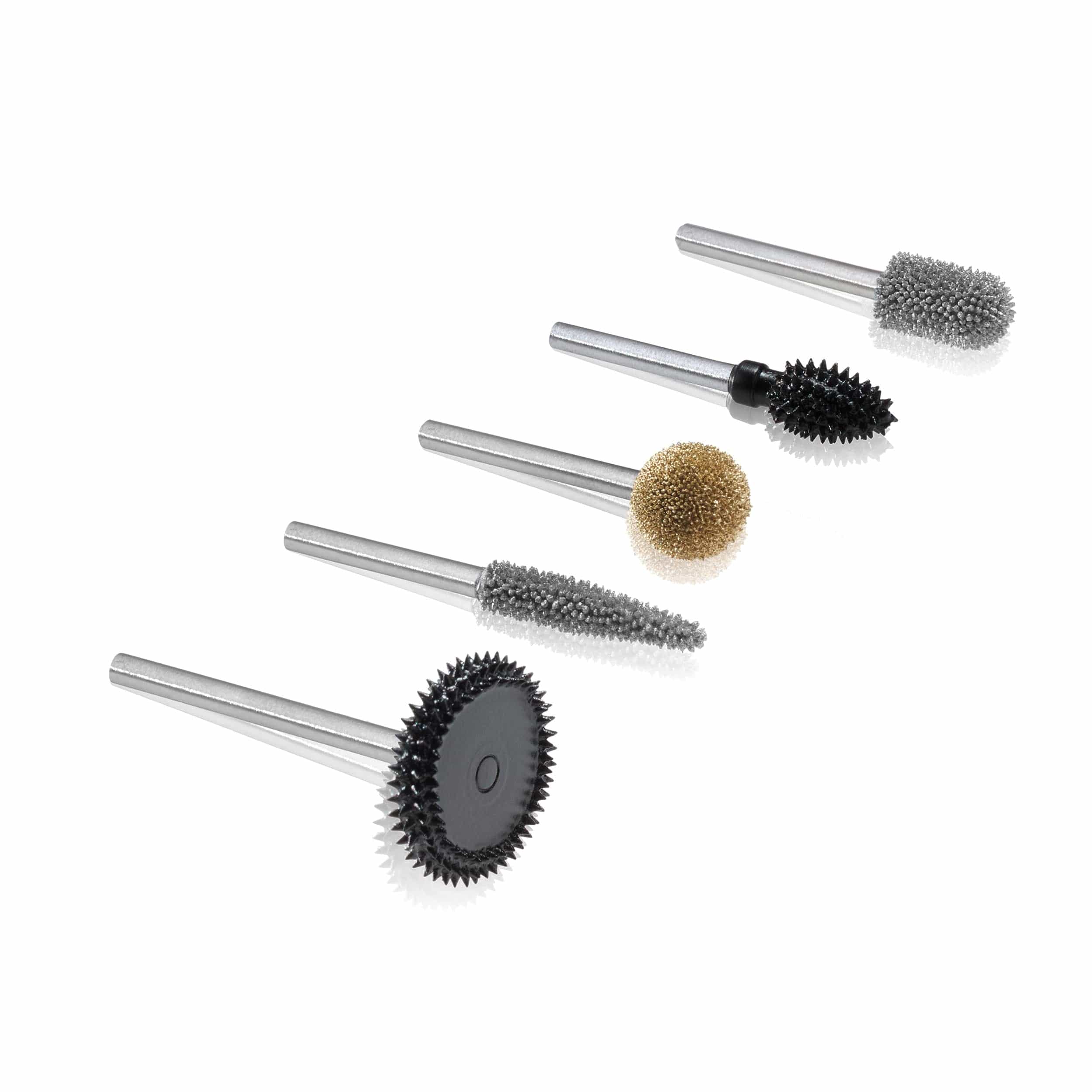 Variety Rotary Burr Kit – 1/8″ Shaft – 5 Piece