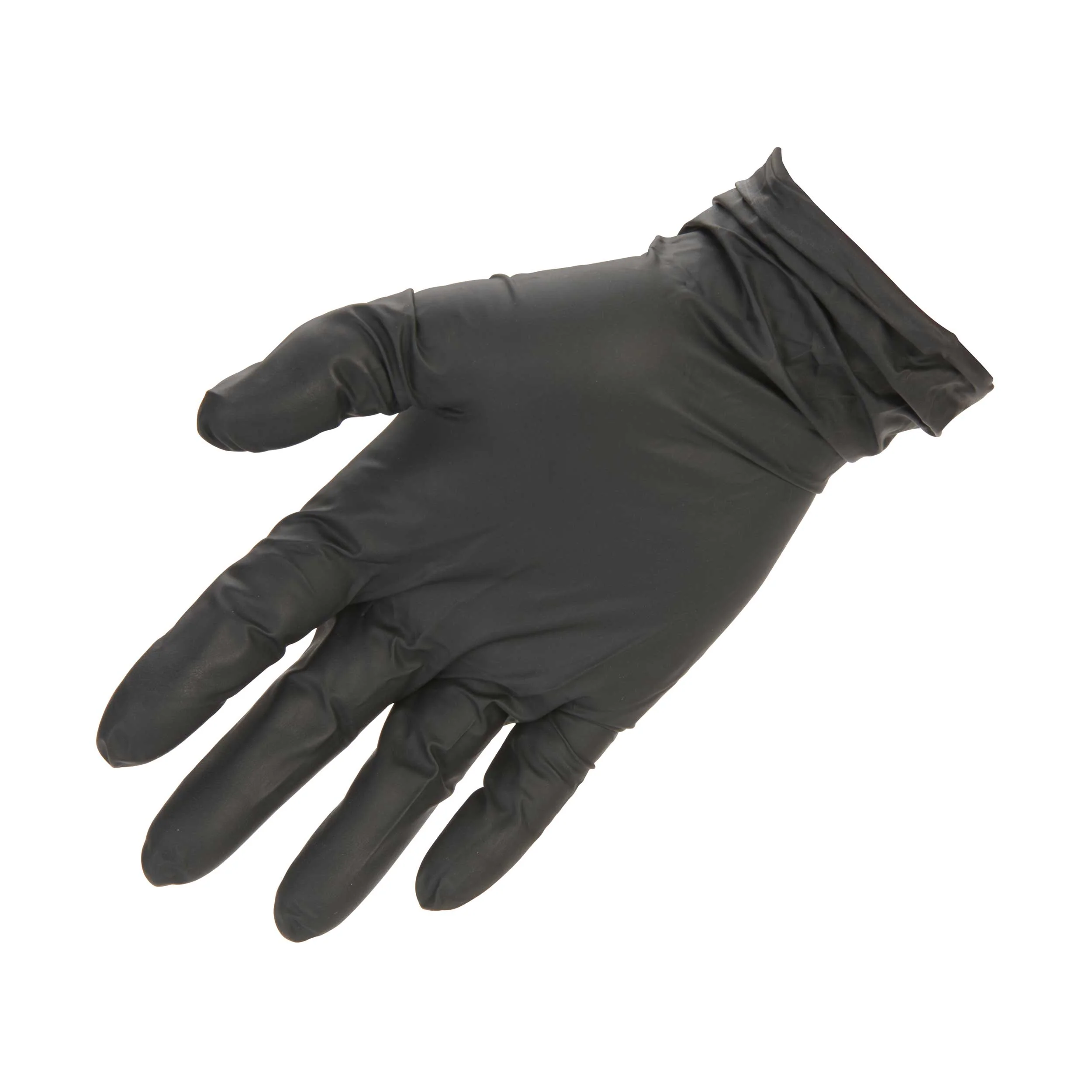 Black Nitrile Gloves - 9 Mil - L - Box of 50 - Image 2