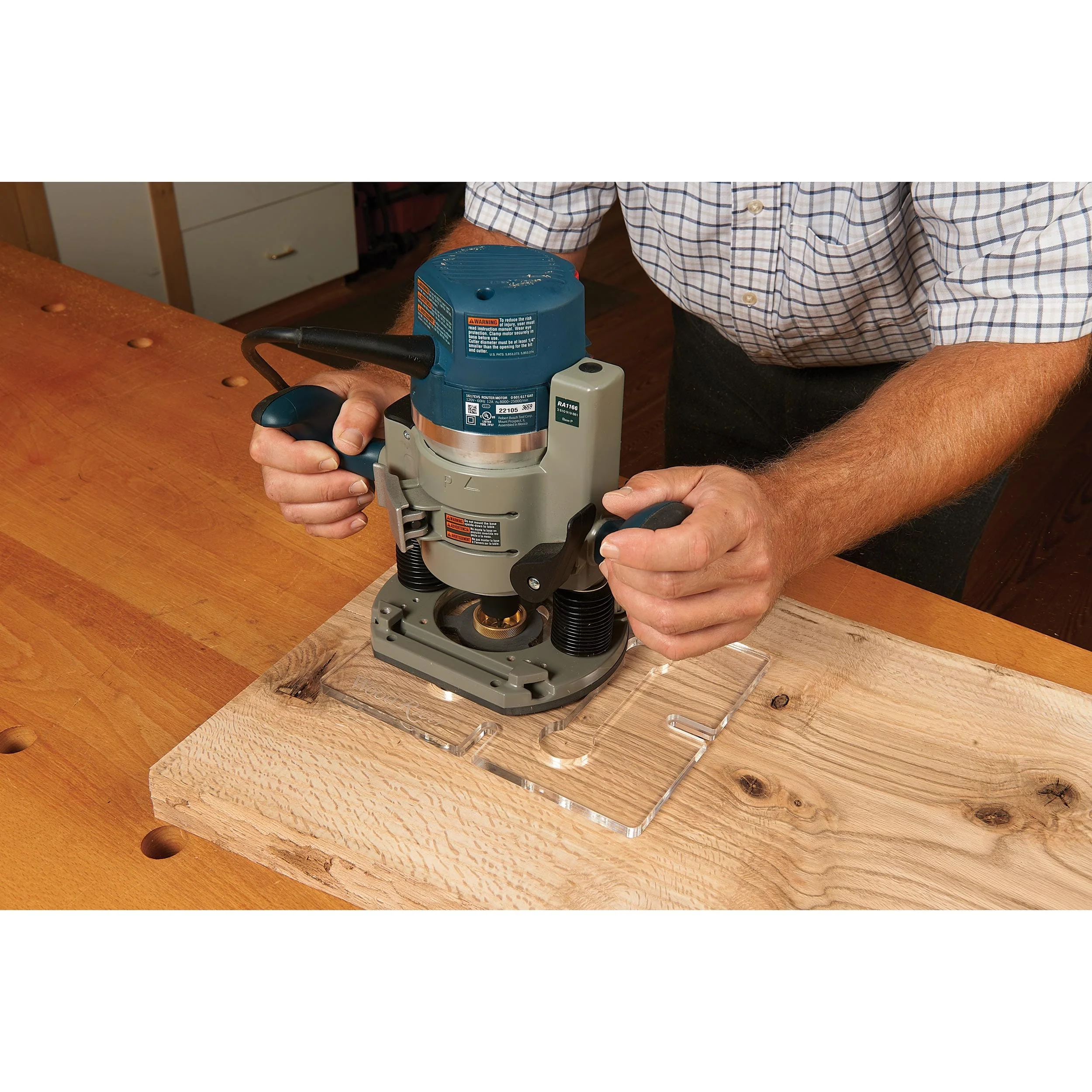 Router Inlay Template - Stitch - Image 3