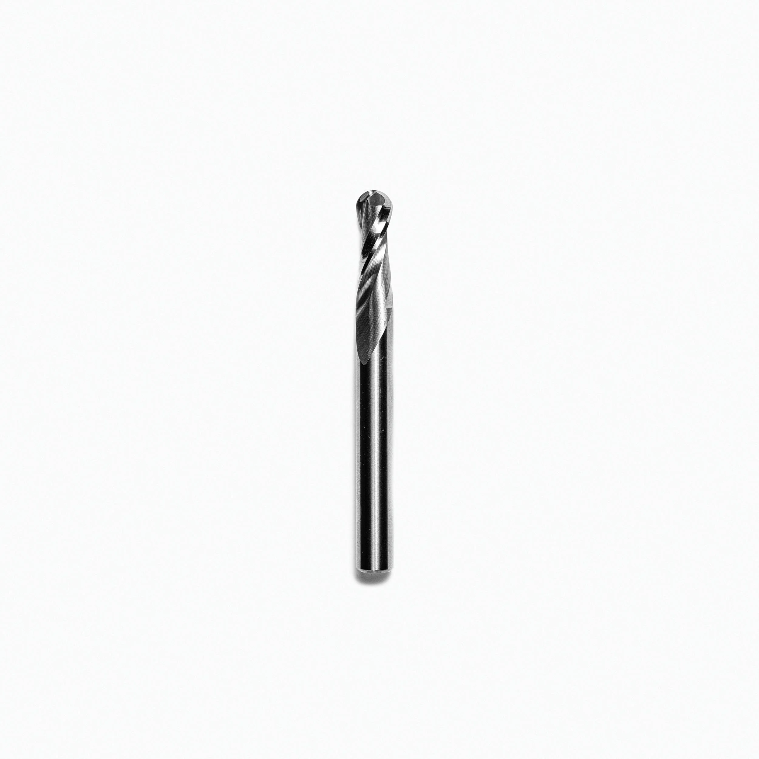Up-Spiral Ball Nose Router Bit – 1/4″ CD x 3/4″ CL x 1/4″ SH