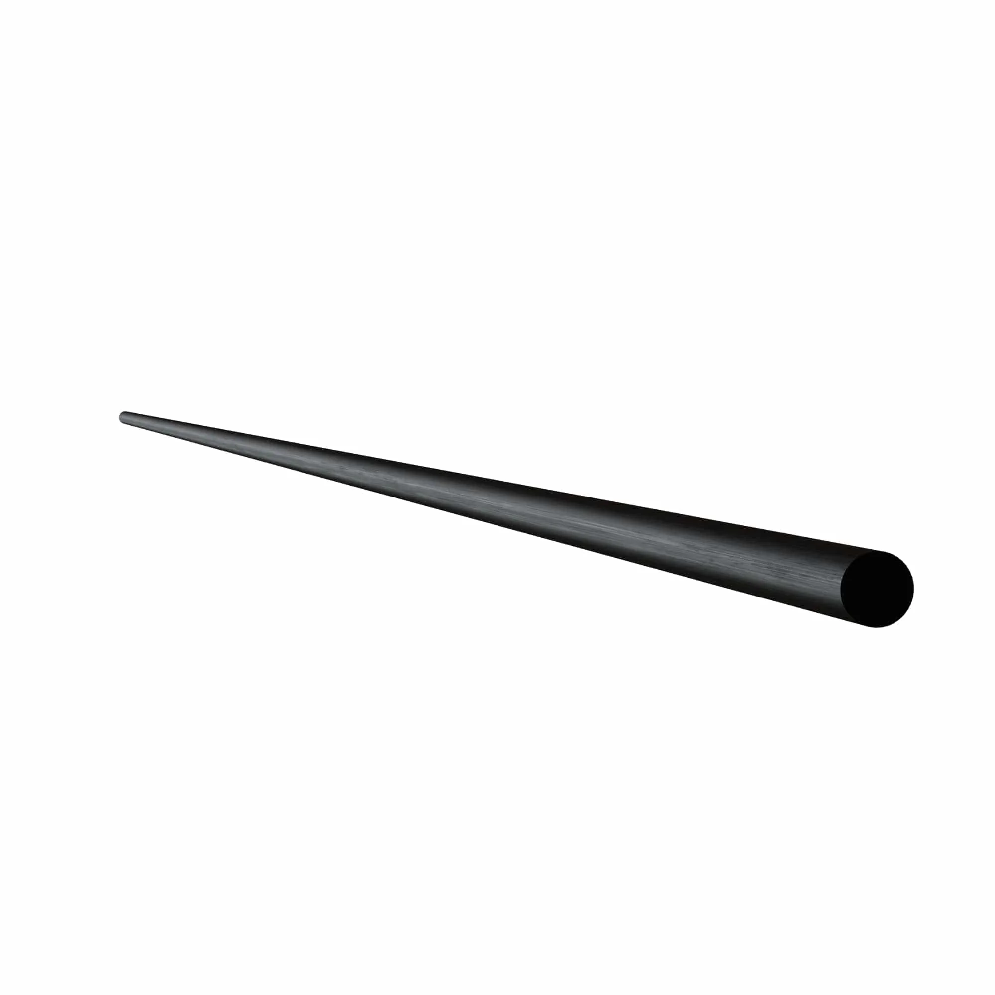 Gallery Rail Rod, Flat Black, 6mm x 36″ L