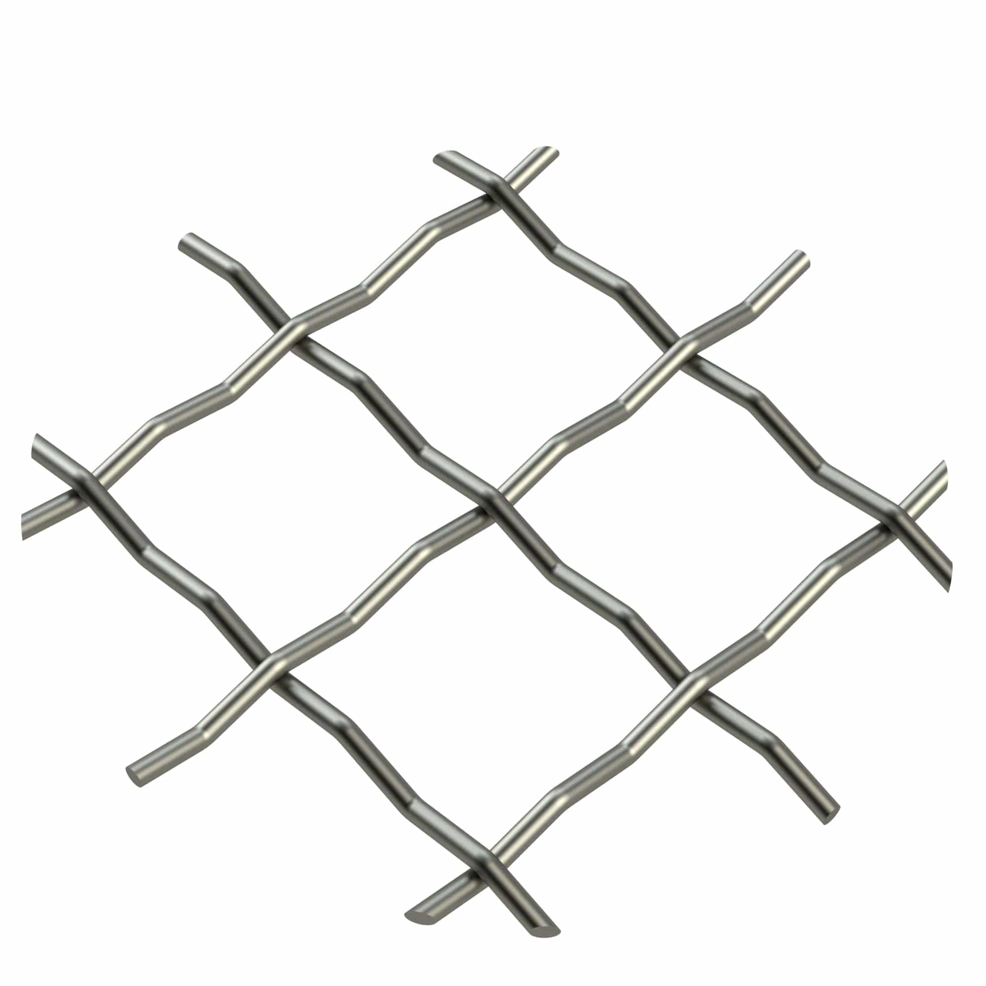 .75" Pressed Single Diamond Decorative Grille - Antique Pewter, 36" W x 24" L Sheet - Image 1