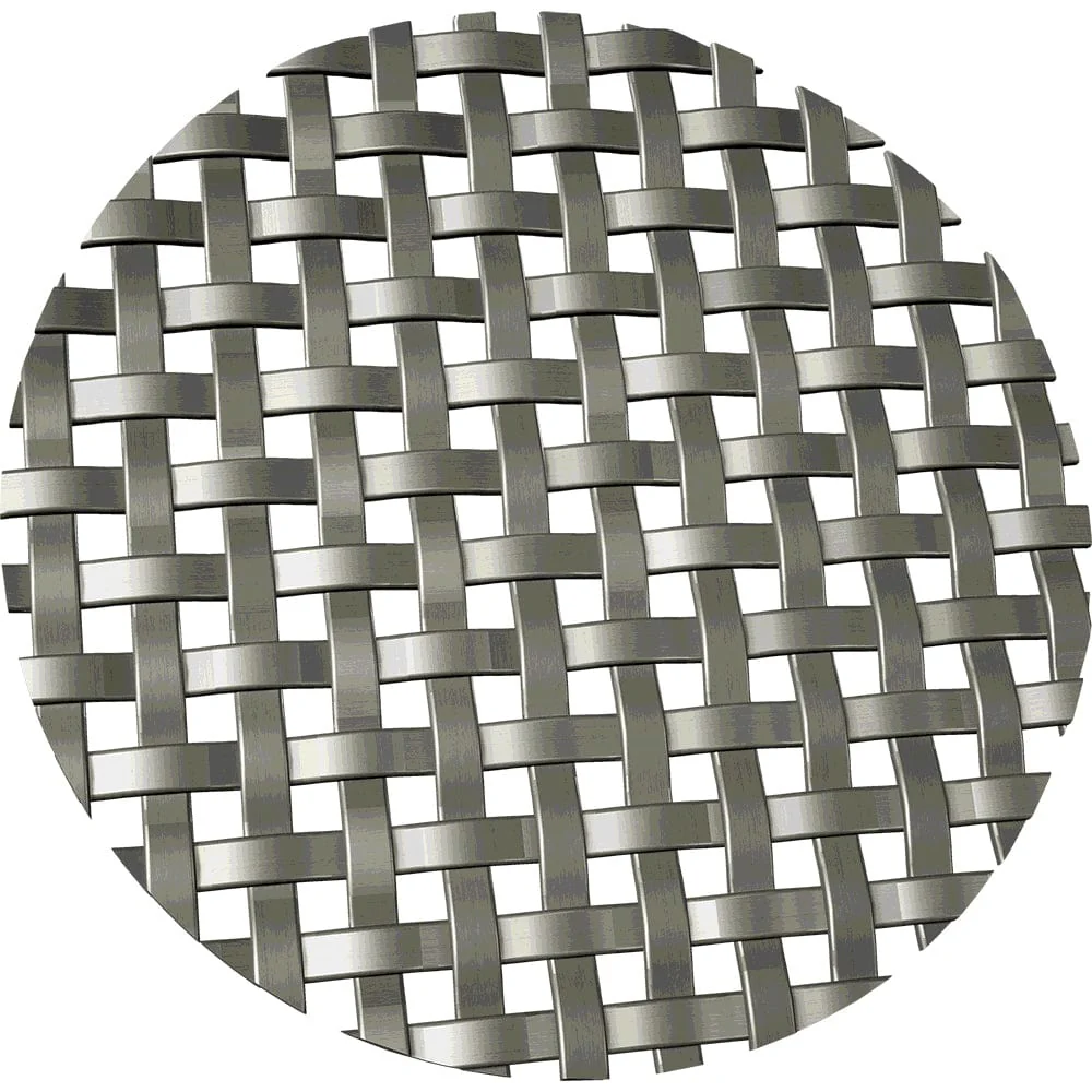 .1875″ Flat Square Decorative Grille – Antique Pewter, 36″ W x 48″ L Sheet
