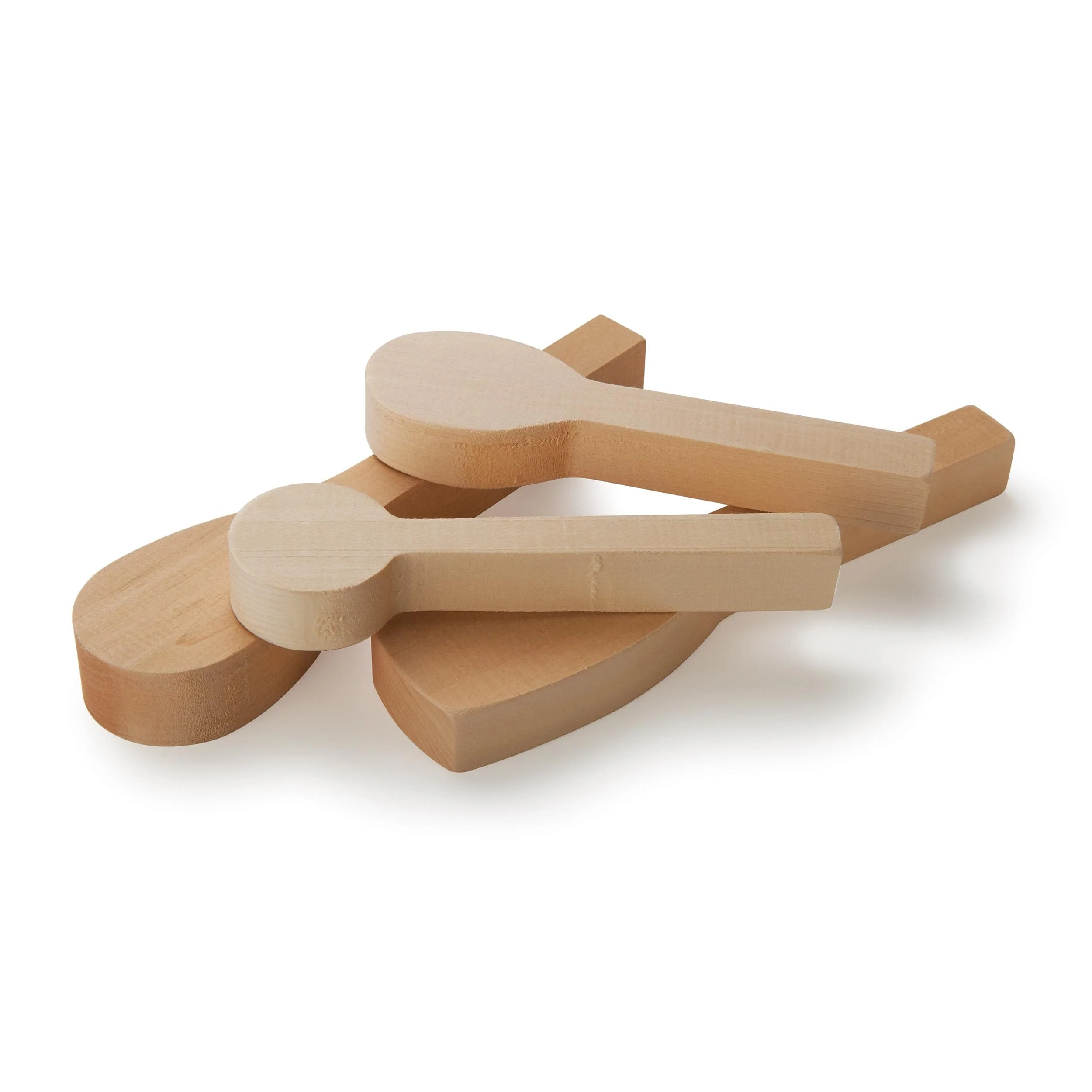 Basswood Spoon Blank Set - 4 Piece - Image 1