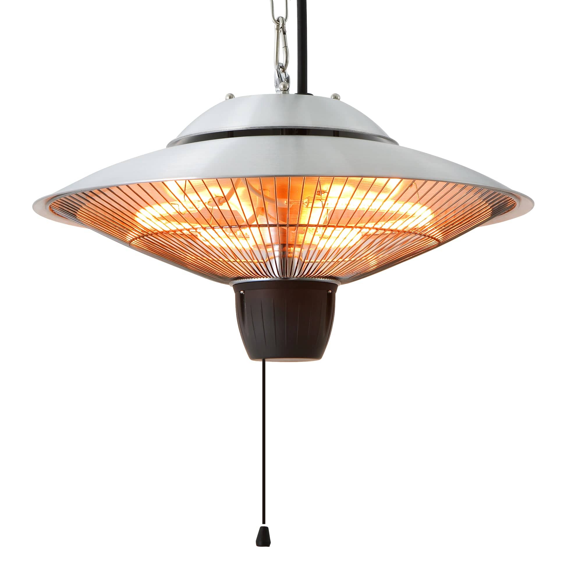 Infrared Electric Outdoor Heater – Hanging – Aluminum Finish