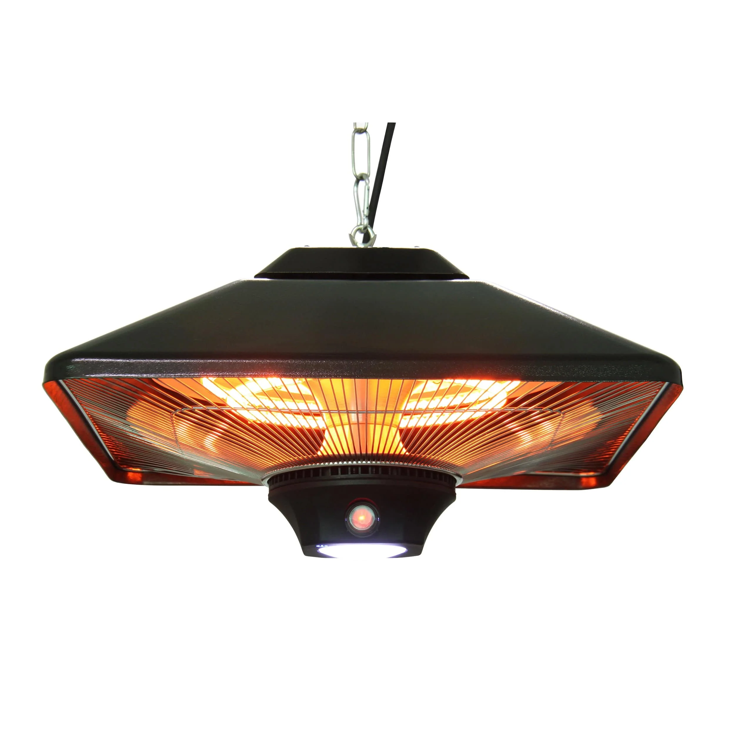 Infrared Electric Outdoor Heater – Hanging – LED – Black
