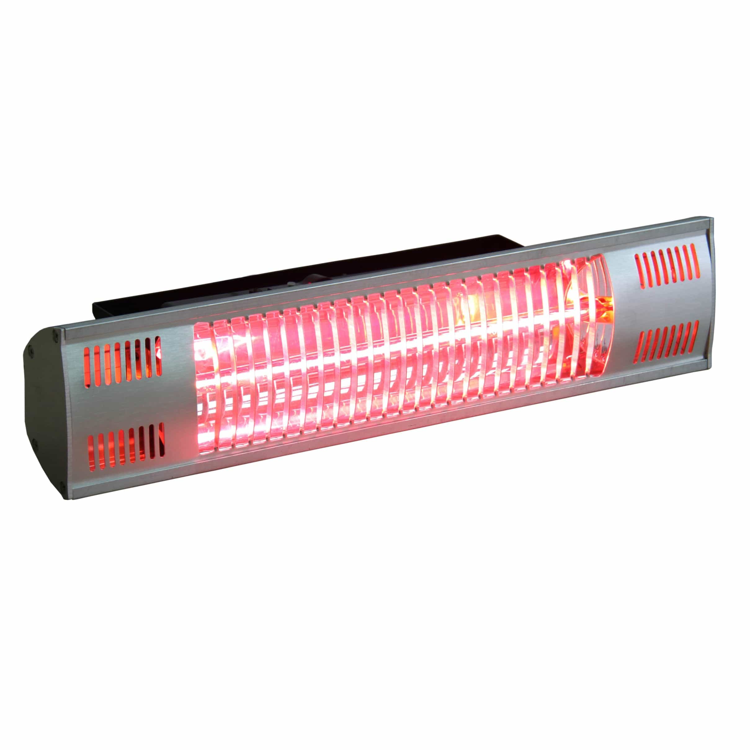 Wall Mounted Electric Outdoor Heater – With Remote – Gold Tube Heating Element
