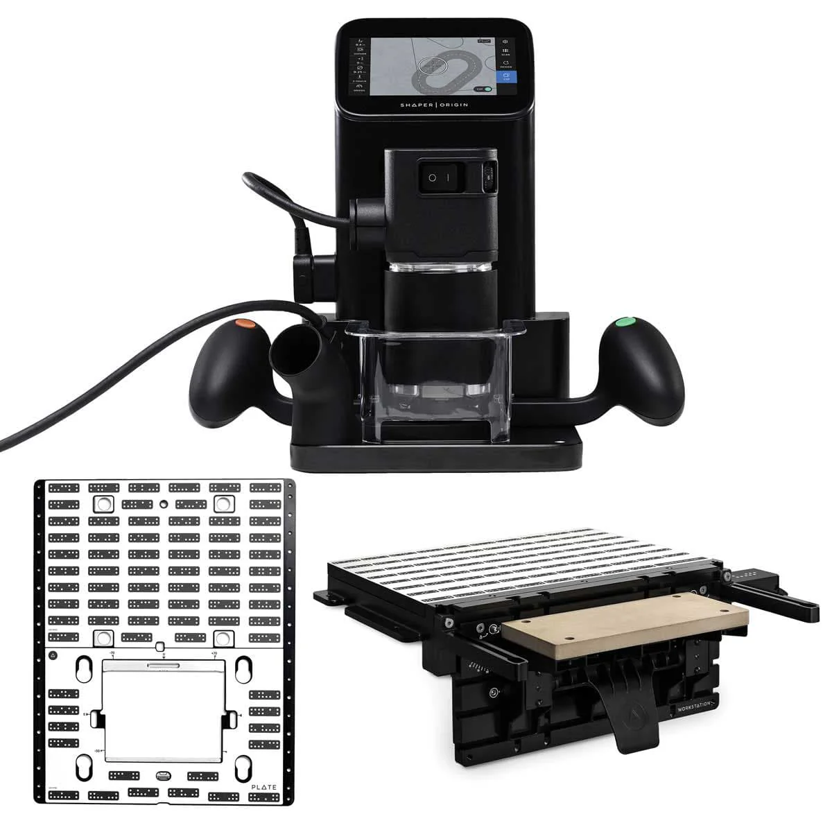 Origin Handheld CNC Router with Shaper Workstation and Shaper Plate - Image 1