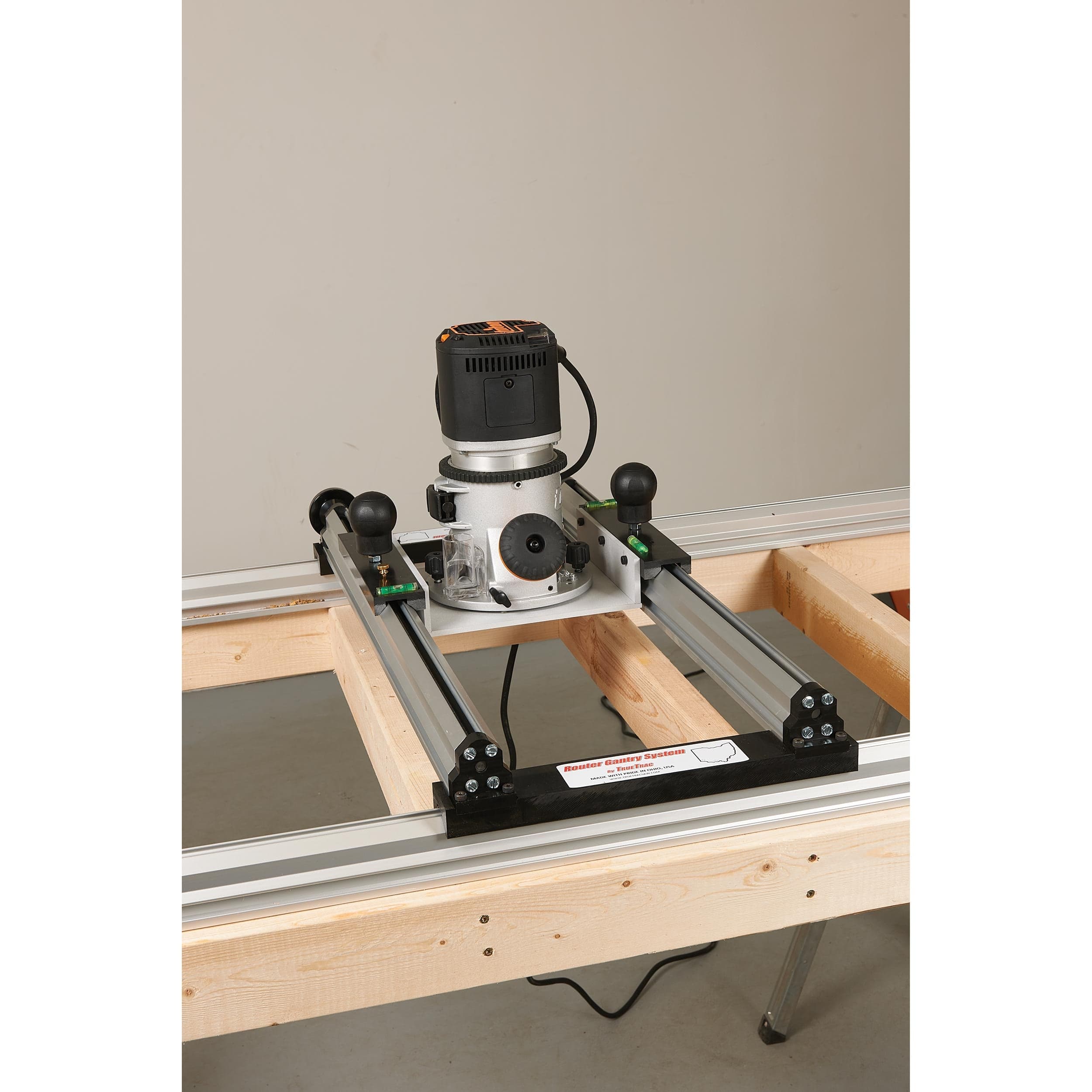 22" x 48" Manual Slab Flattening Router Mill - Image 2