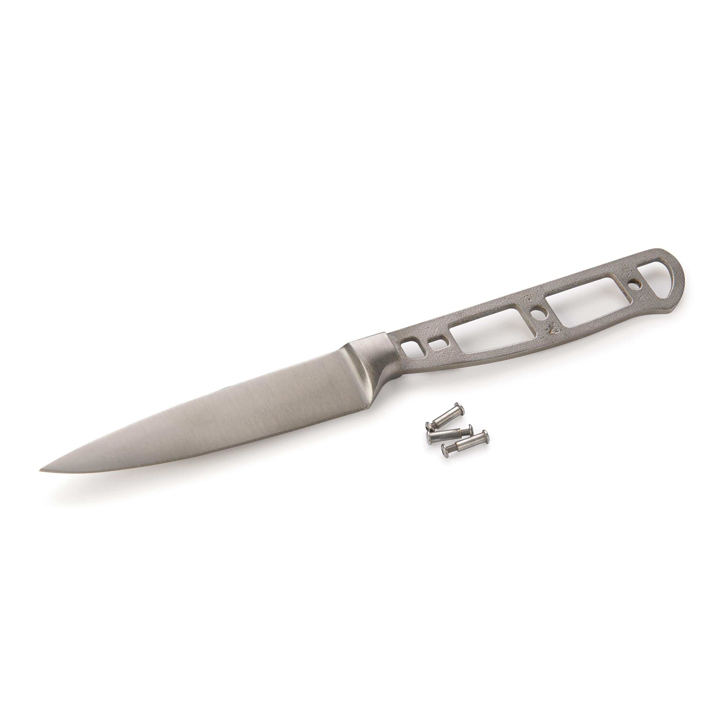 Paring Knife for Peeling Slicing Coring Fruits and Vegetables - 7-3/4" - 4116 Stainless - Unfinished Kit - Image 1