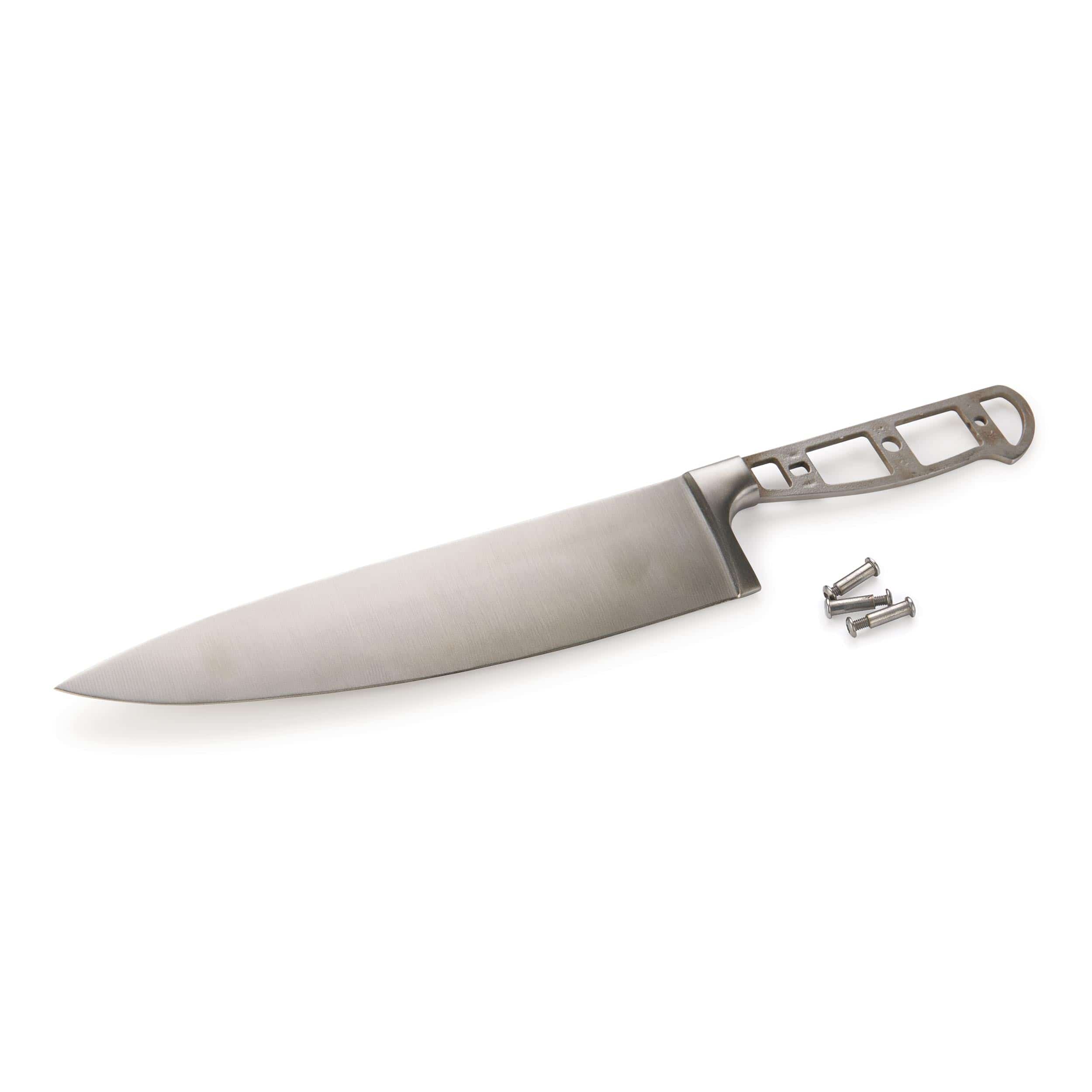 Chef Knife for Cutting Fruits Vegetables and Meat – 13-1/4″ – 4116 Stainless Steel – Unfinished Kit