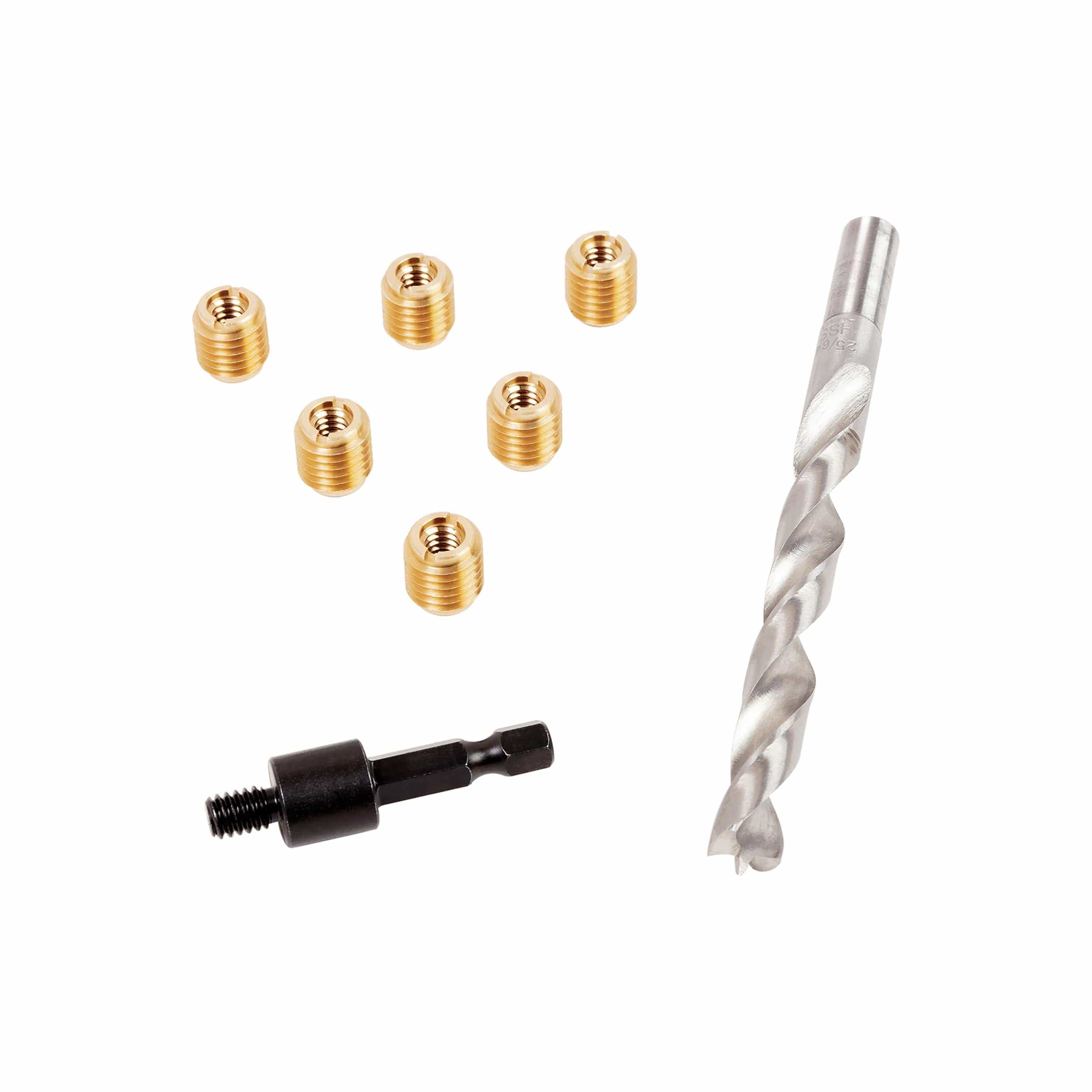 E-Z Knife M6-1.0 Threaded Insert Kit - Brass - Image 1