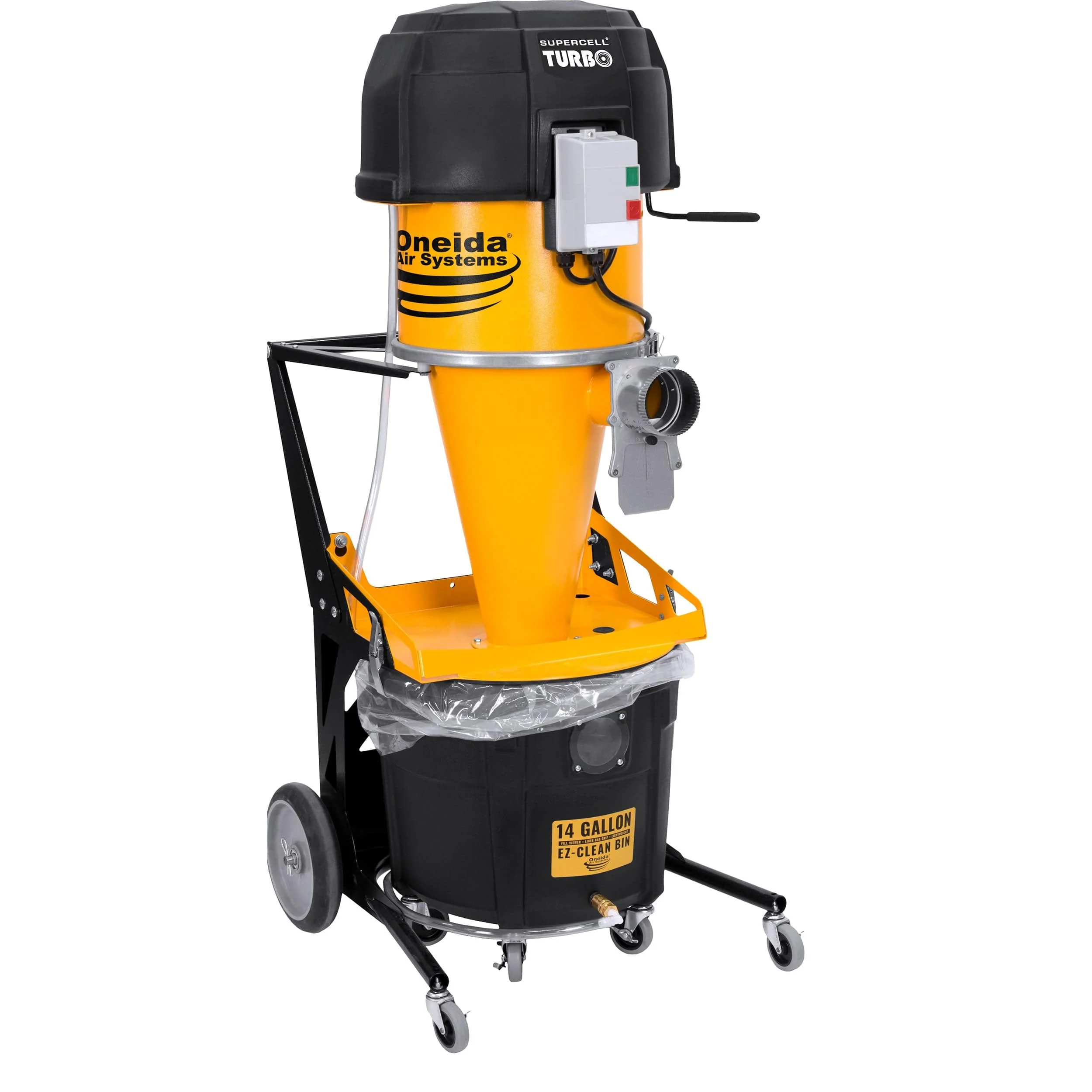 Supercell Turbo 14-Gallon Portable High-Pressure Dust Collector - Image 1