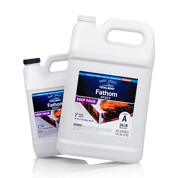 Thick Set Fathom Deep Pour Clear Casting Epoxy Resin Kit – 1.5 Gallon