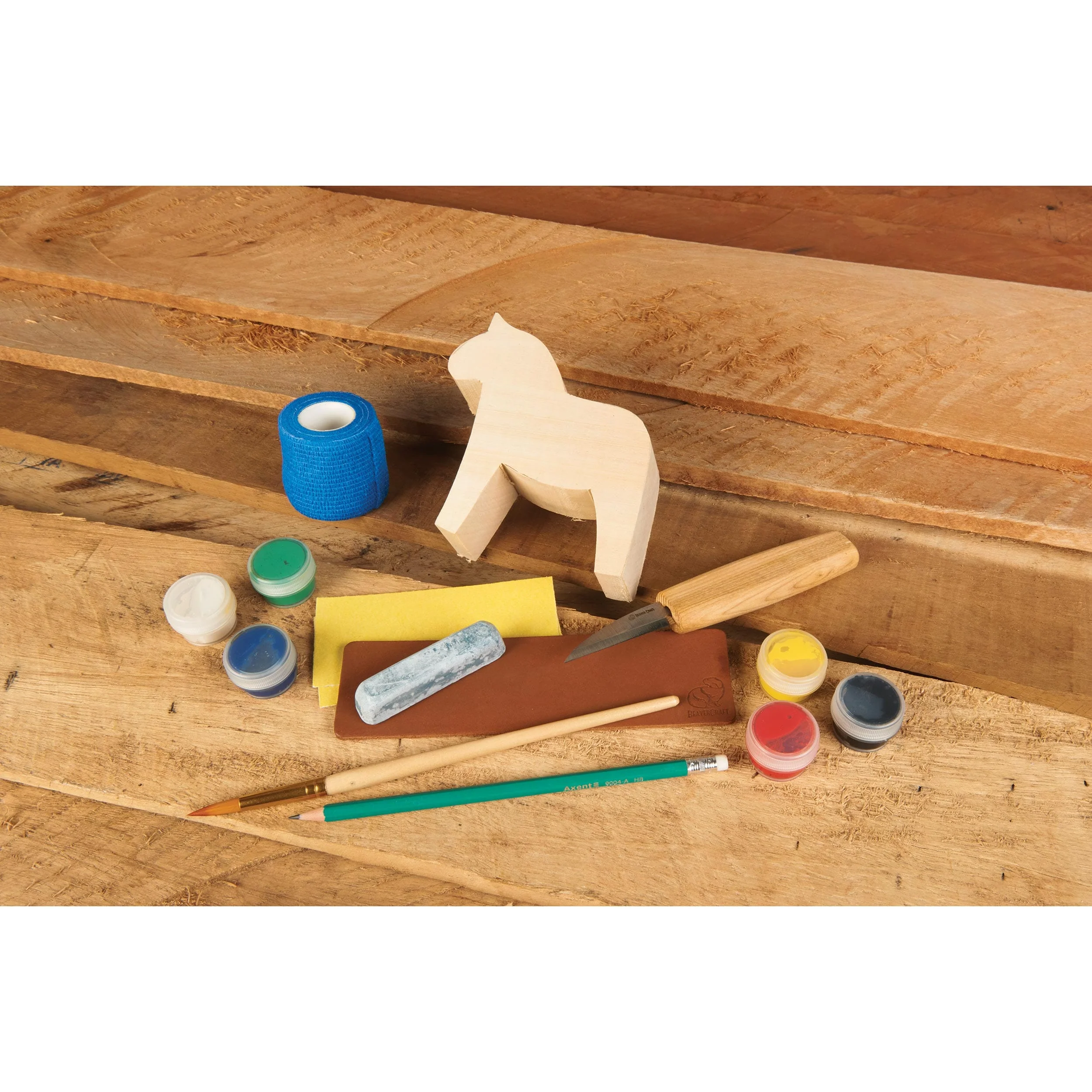 Dala Horse Carving Kit - Image 2