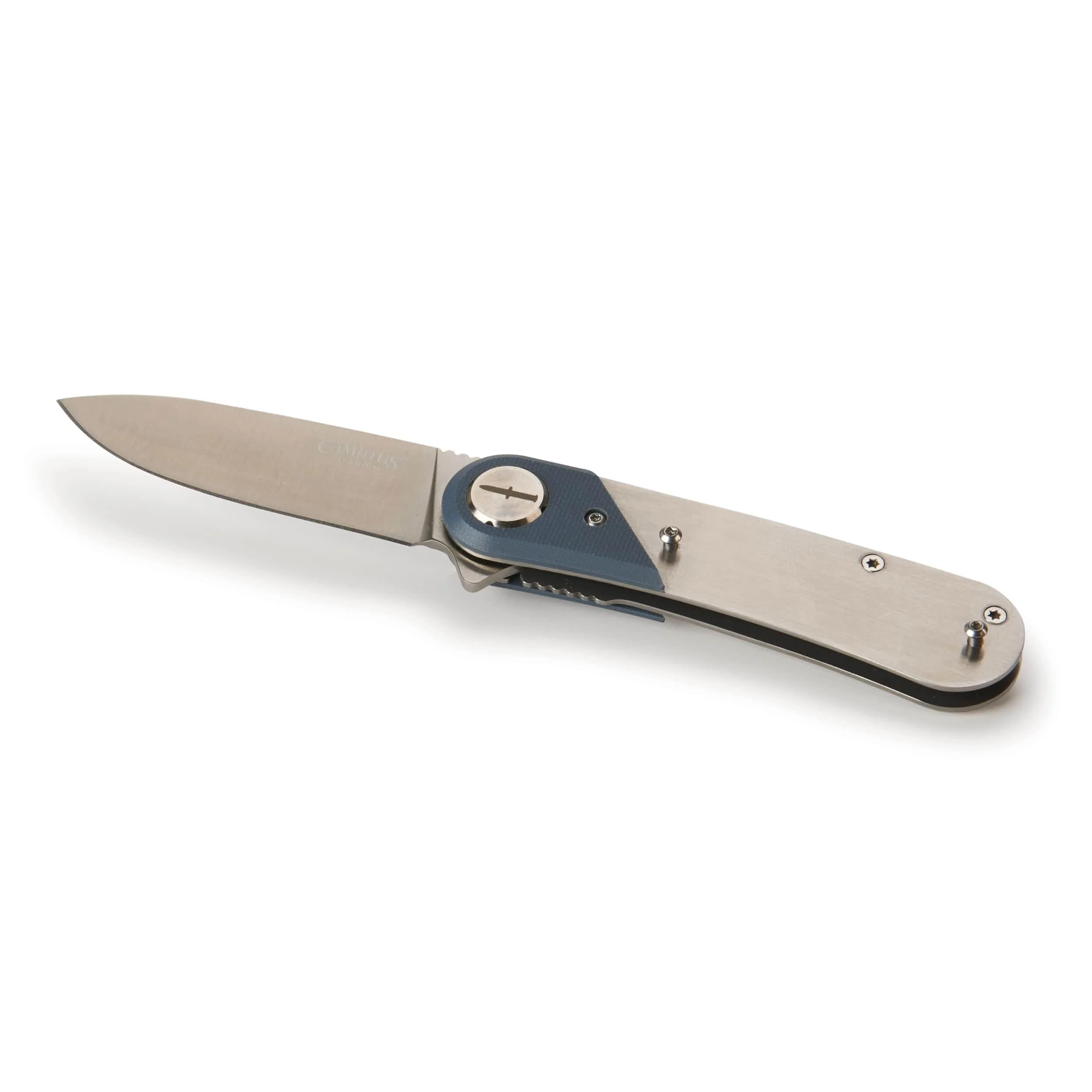 Wildedeer Liner Lock Pocketknife for Hunting and Fishing – Unfinished Kit