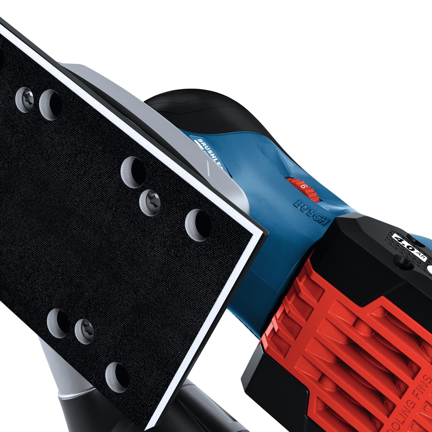 18V Brushless 1/4-Sheet Orbital Finishing Sander - Tool Only - Image 2