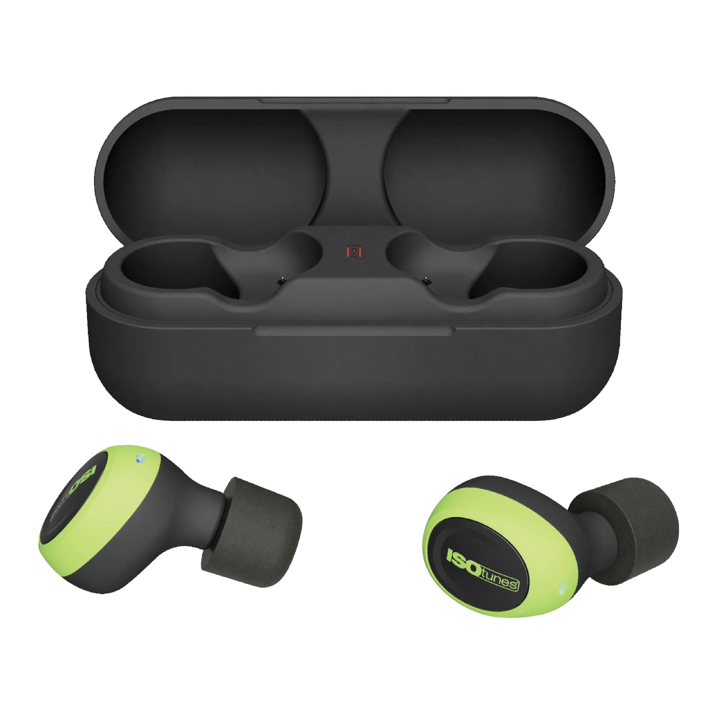 FREE 2.0 Wireless Bluetooth Earbuds - Safety Green - Image 2