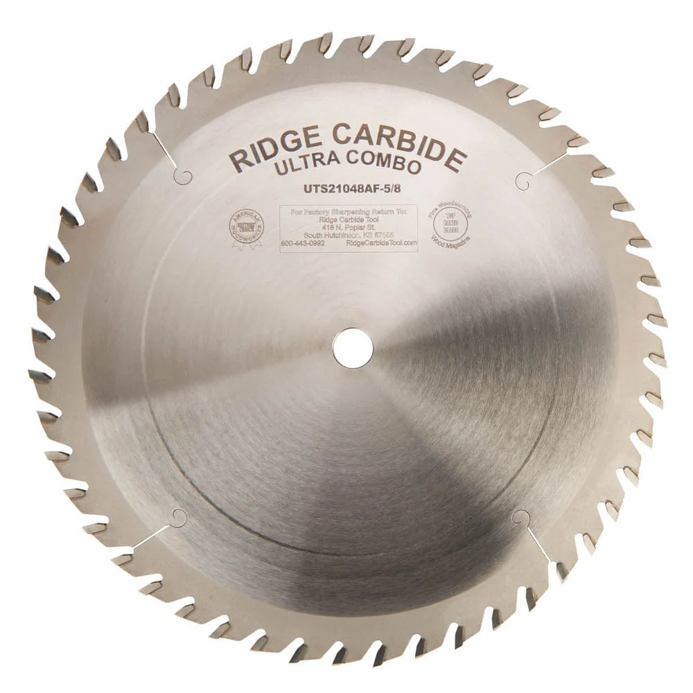 TS2000 Ultra Combo Saw Blade – 10″ x 5/8″ Bore x 48T – ATB – Full Kerf