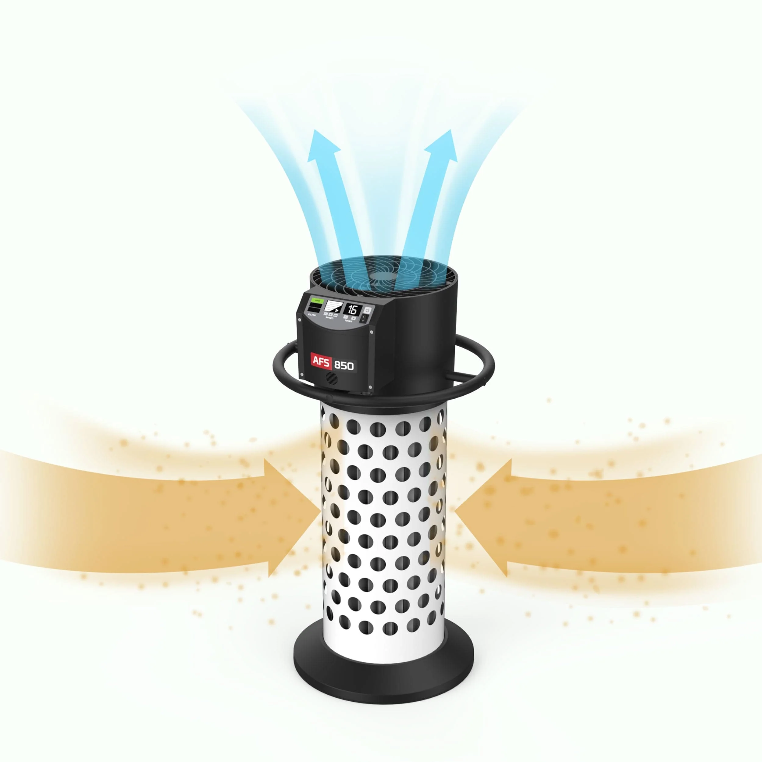 AFS-850 Air Filtration System - 1/5 HP - Image 3