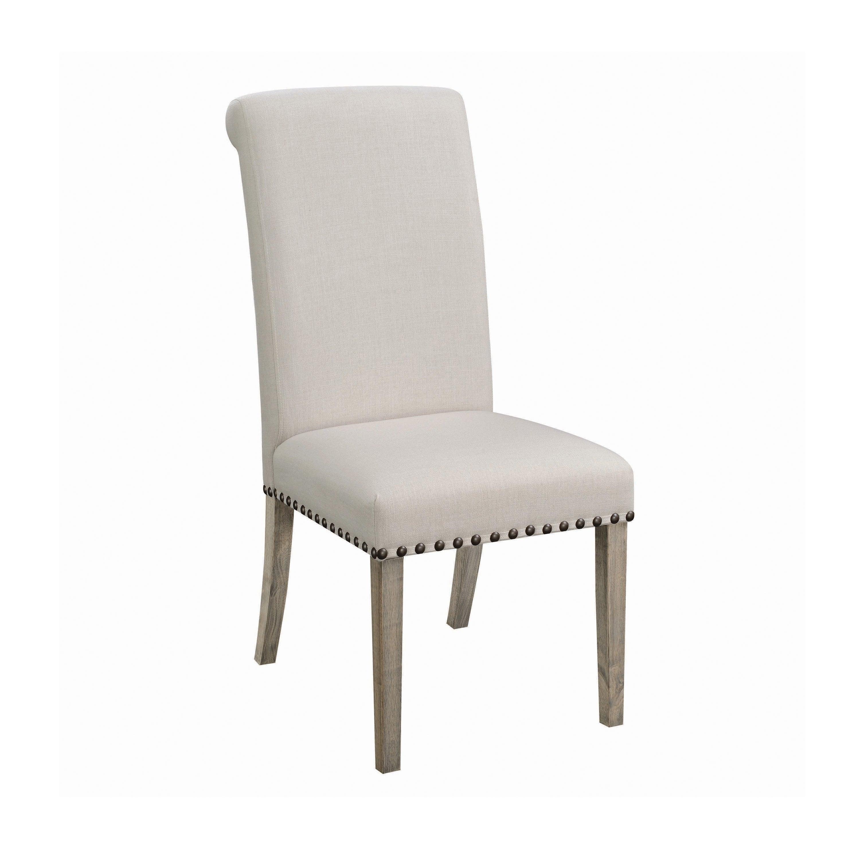 Baney Tufted Upholstered Dining Chair Beige - Image 2