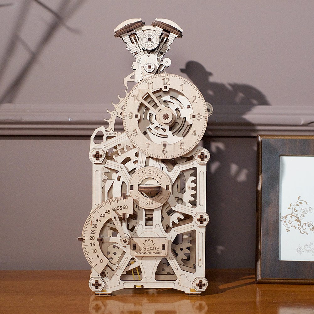 Engine Clock Wooden Craft Kit - Image 2