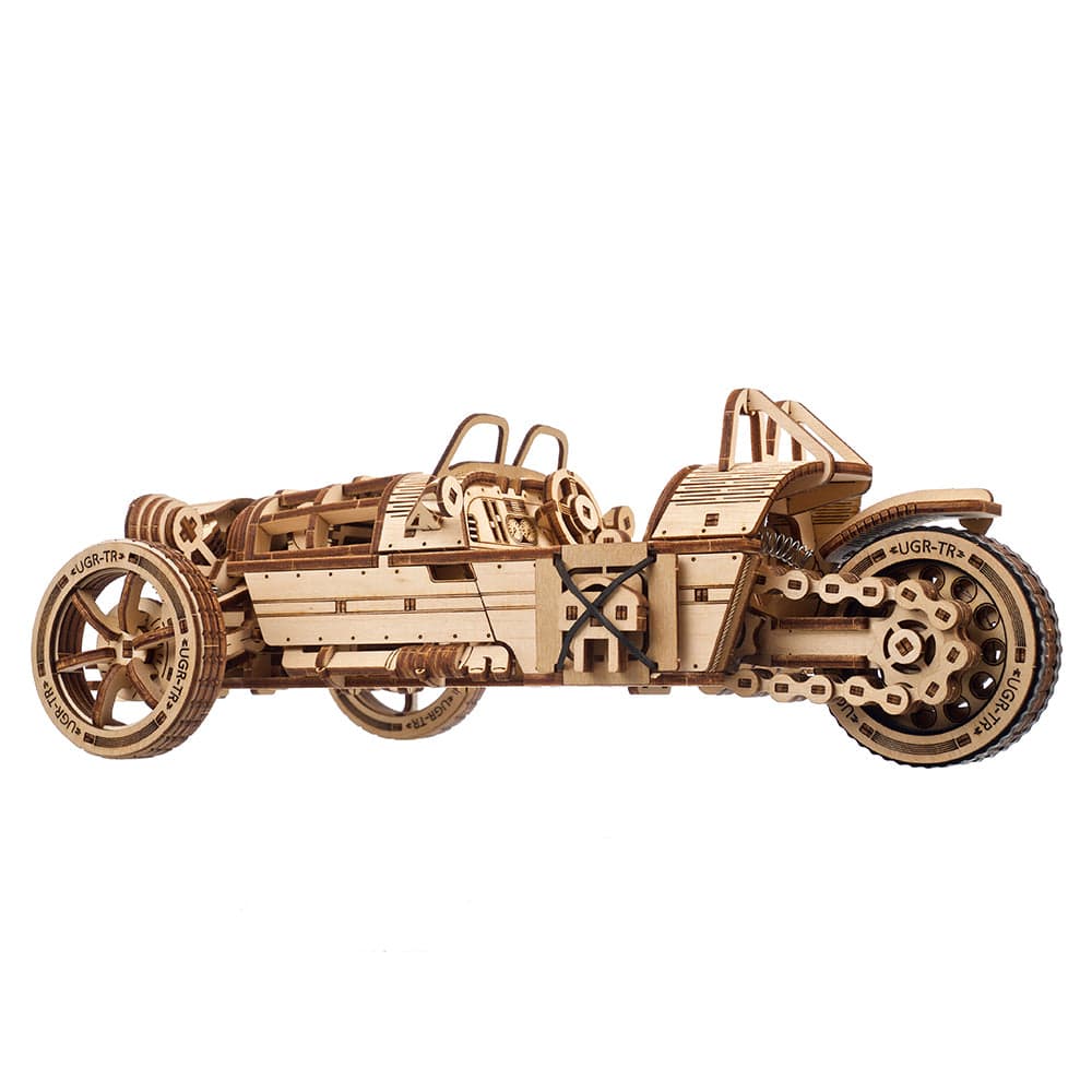 Three-Wheeler UGR-S Wooden Craft Kit - Image 2