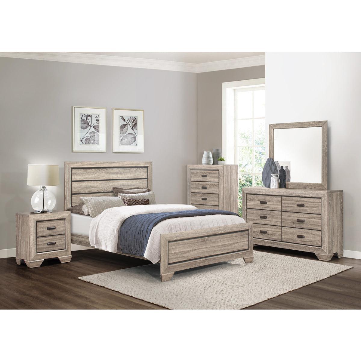 Beechnut Natural Panel King Bed - Image 3