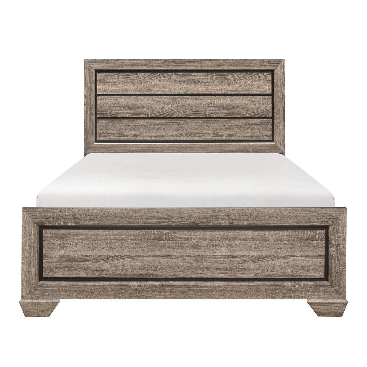 Beechnut Natural Panel King Bed - Image 1