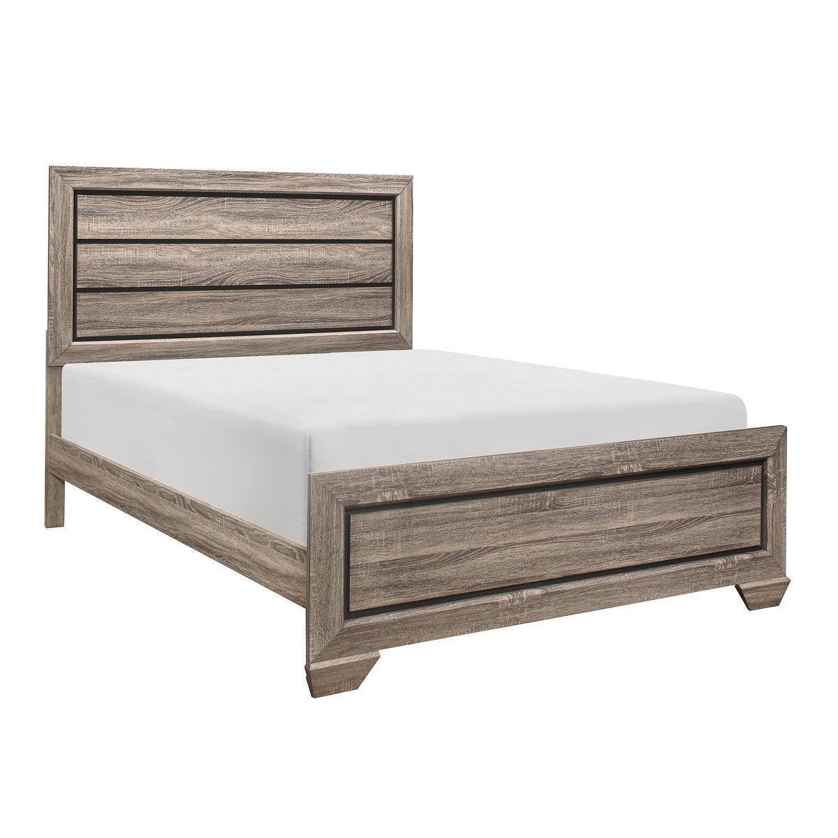 Beechnut Natural Panel Queen Bed - Image 2