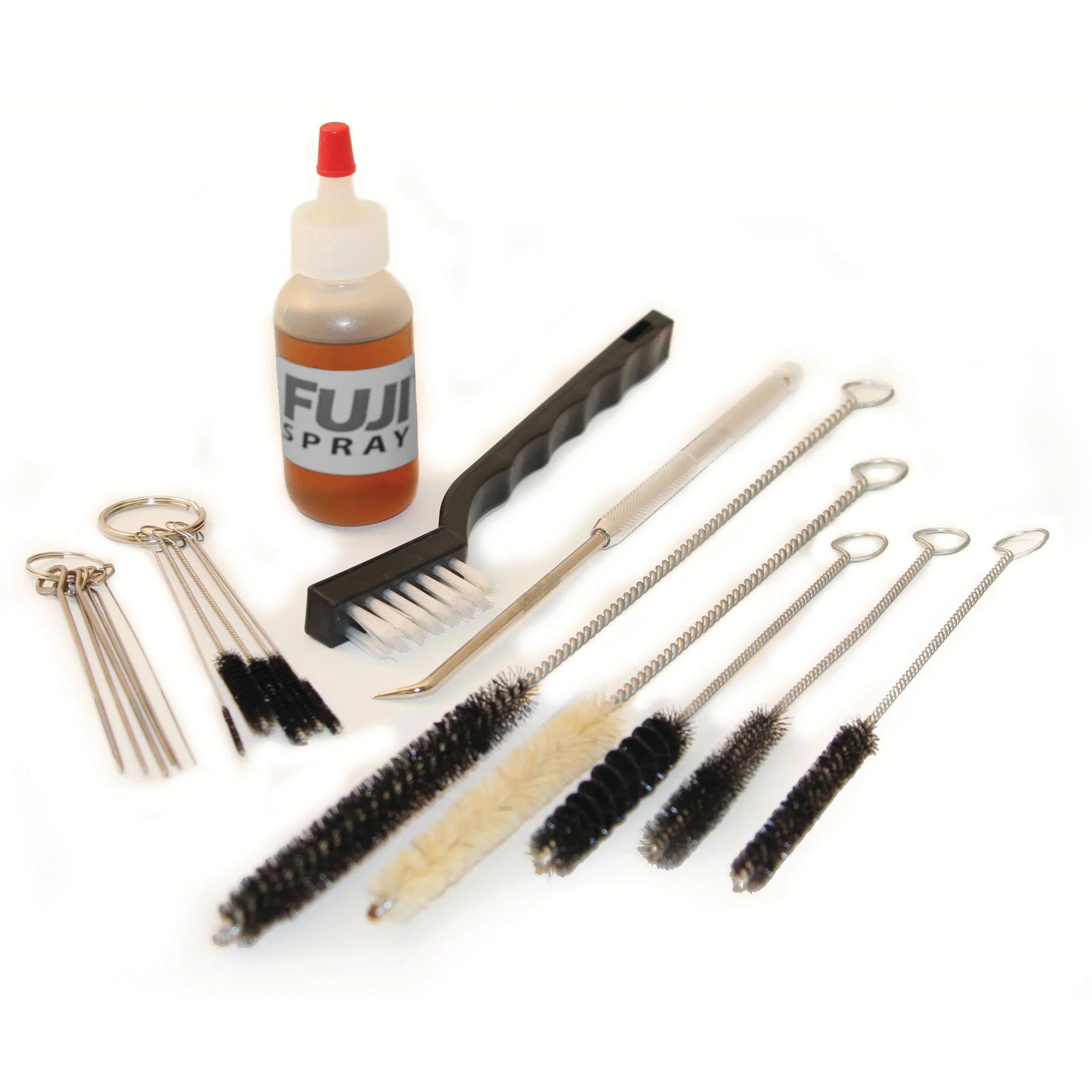 Spray Gun Cleaning Kit-19 Piece with Lubricant - Image 1