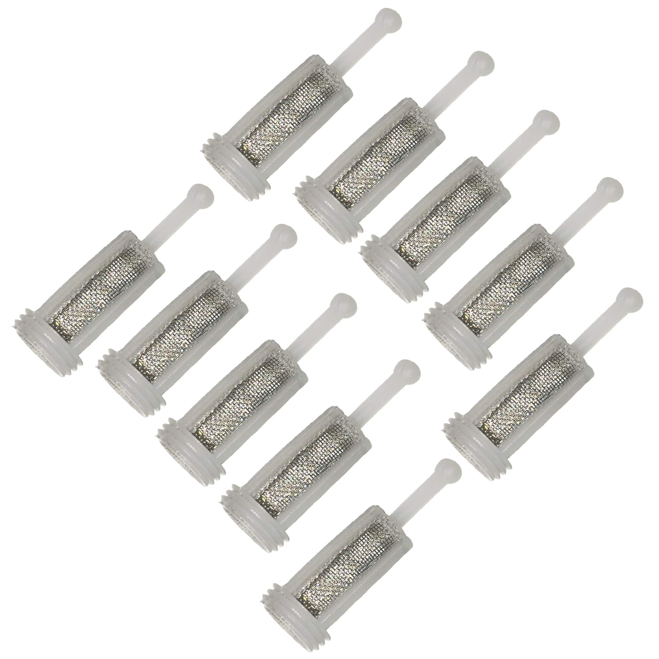 Stainless Steel Mesh Strainers for Nylon Gravity Feed Barrel- 10 Pack - Image 1