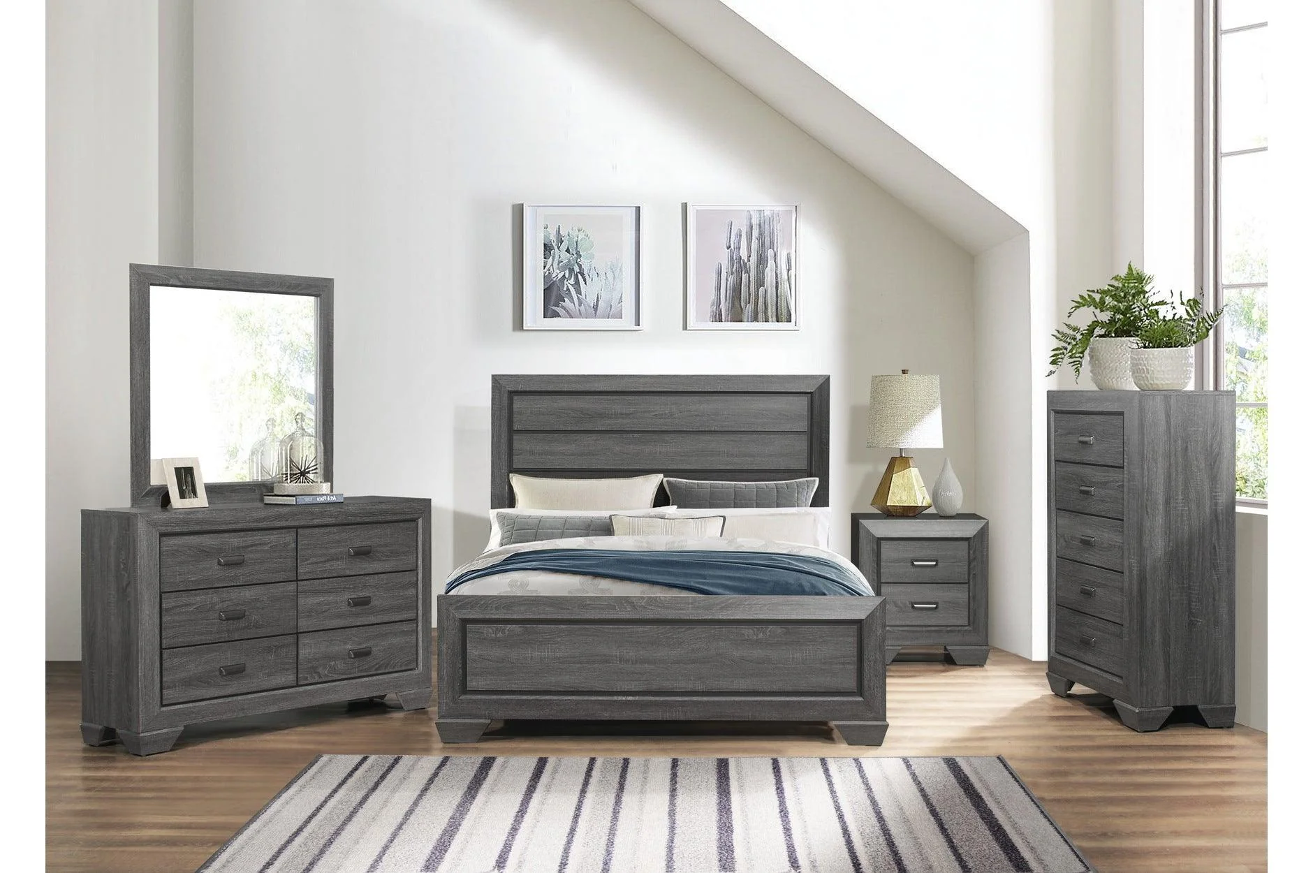 Beechnut Gray Panel Bedroom Set - Image 2