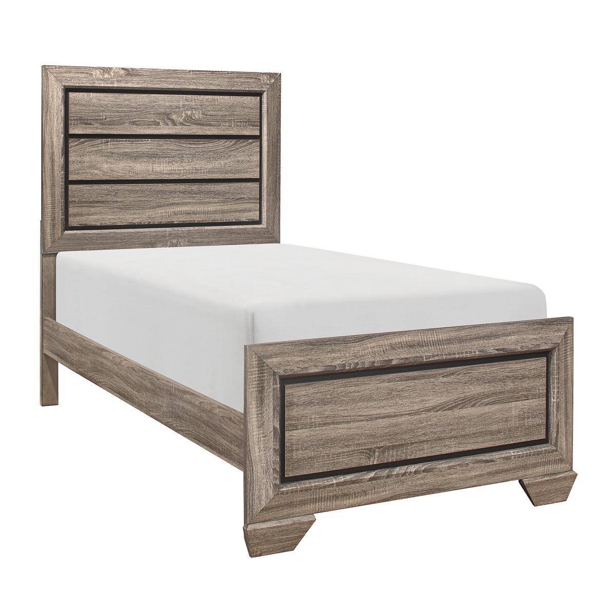 Beechnut Natural Panel Twin Bed - Image 2
