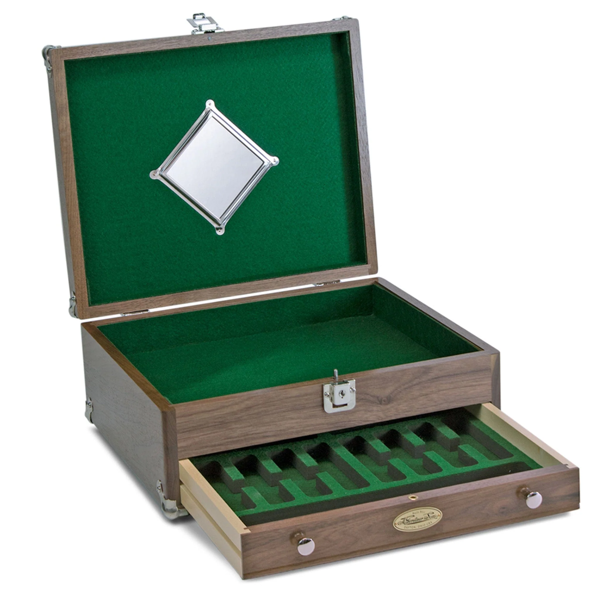 EDC Desktop Case, Model 1401, Natural Walnut - Image 3