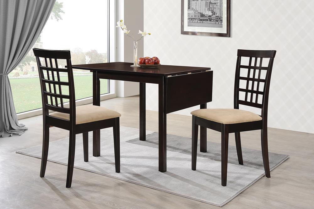 Kelso Cappuccino Tan Rectangular Dining Room Set - Image 2