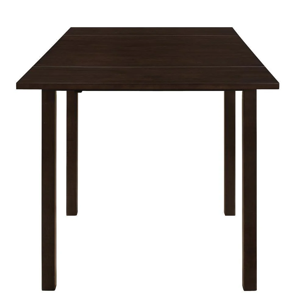 Kelso Rectangular Dining Table With Drop Leaf Cappuccino - Image 3