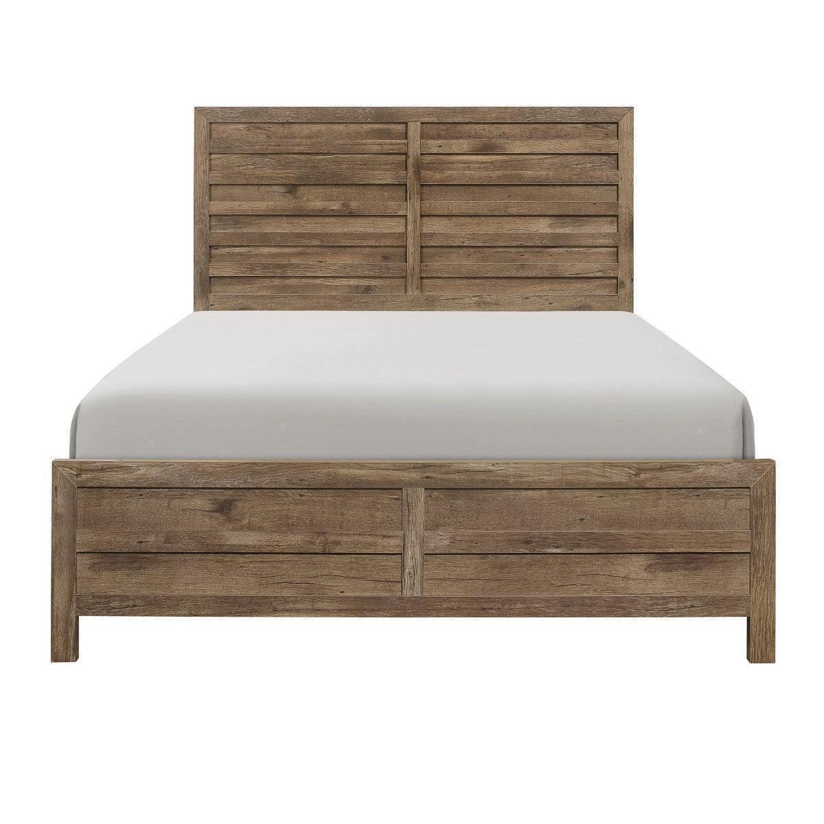 Kin Brown Panel King Bed - Image 1