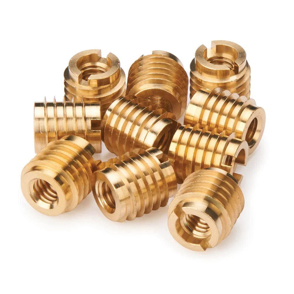E-Z Knife 5/16-18 Brass Threaded Insert - 10 Piece - Image 2