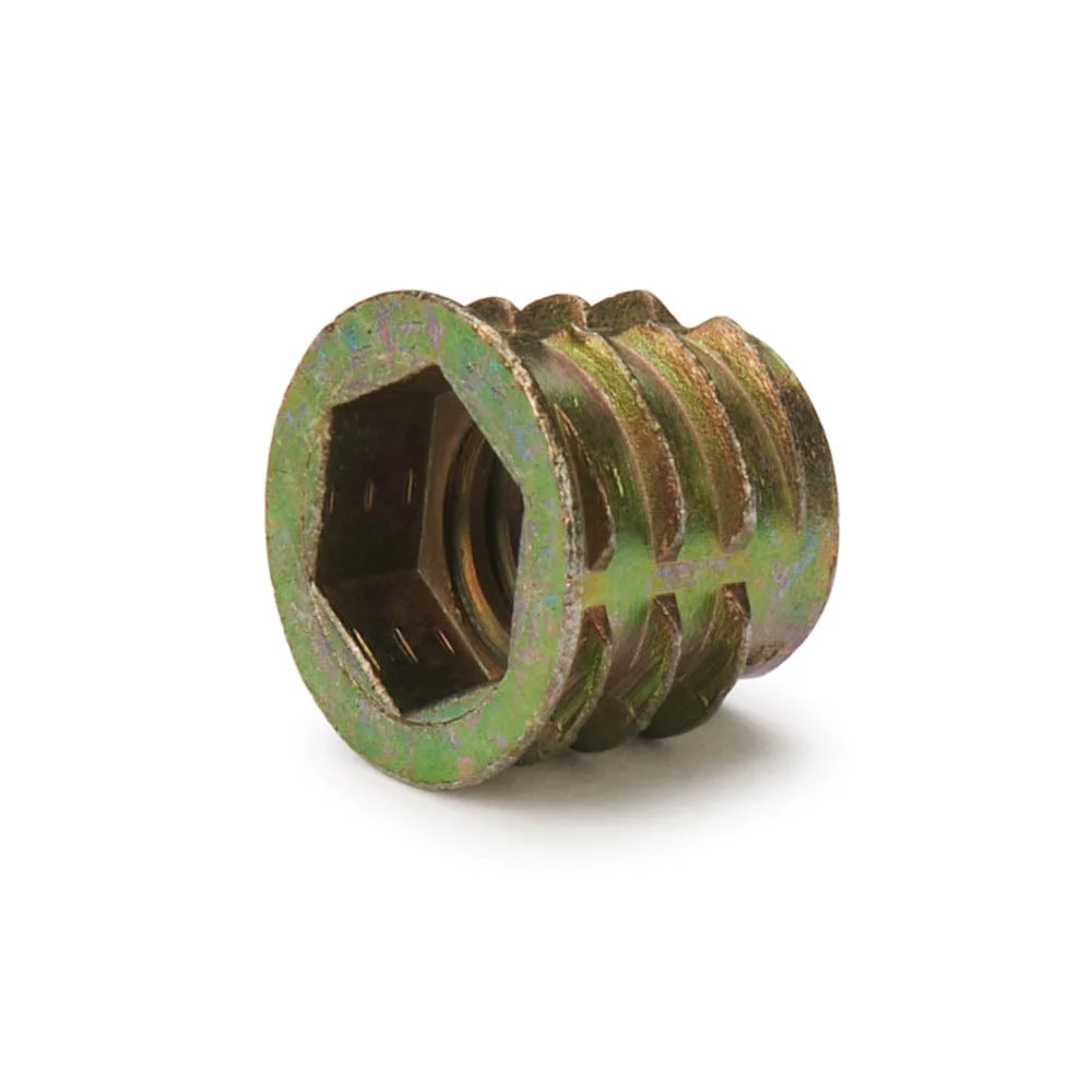 E-Z Hex 3/8-16 Threaded Insert – Flanged – 25 Piece