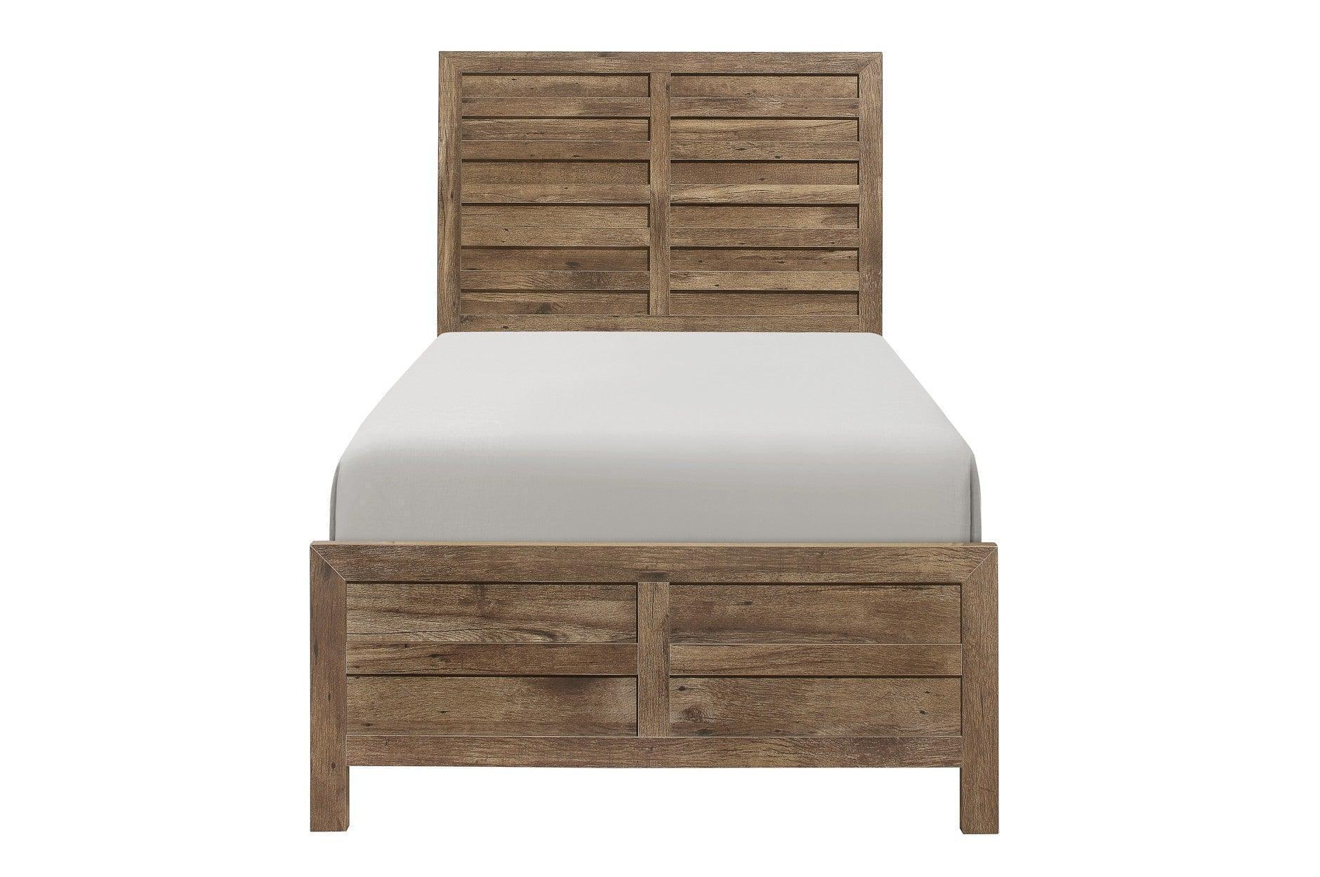 Mandan Light Brown Panel Youth Bedroom Set - Image 3