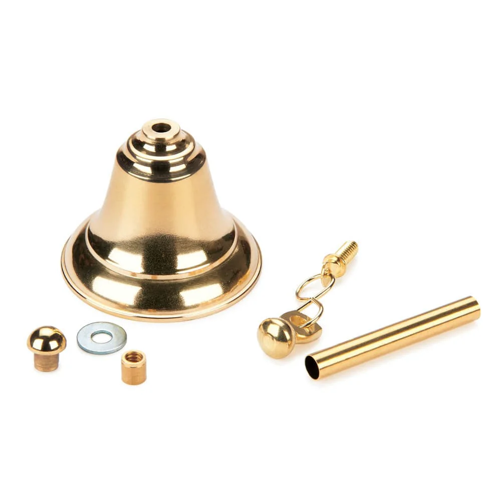 Bell Turning Kit – Solid Brass – 2-3/16″ (55 mm)