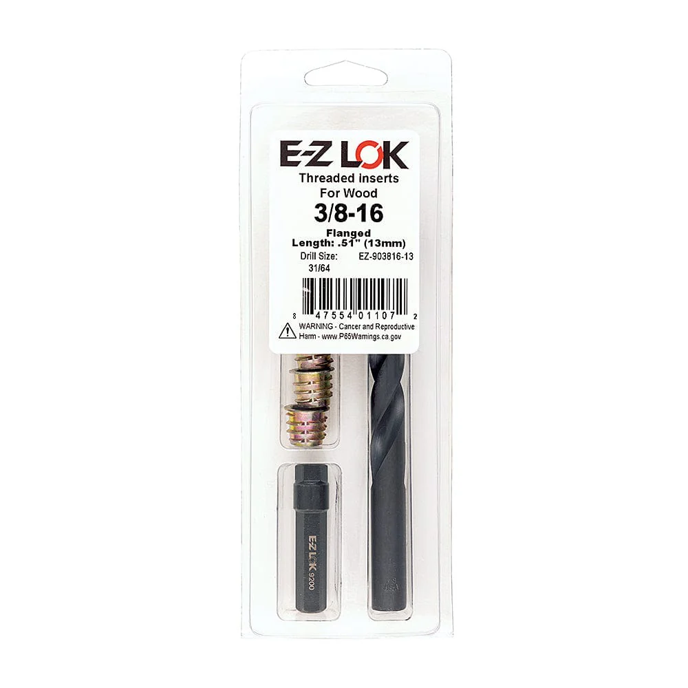 3/8-16 E-Z Hex Insert Kit – Flanged