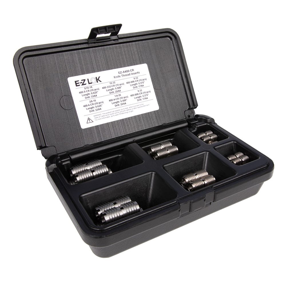 E-Z Knife Threaded Insert Assortment Kit – Stainless Steel