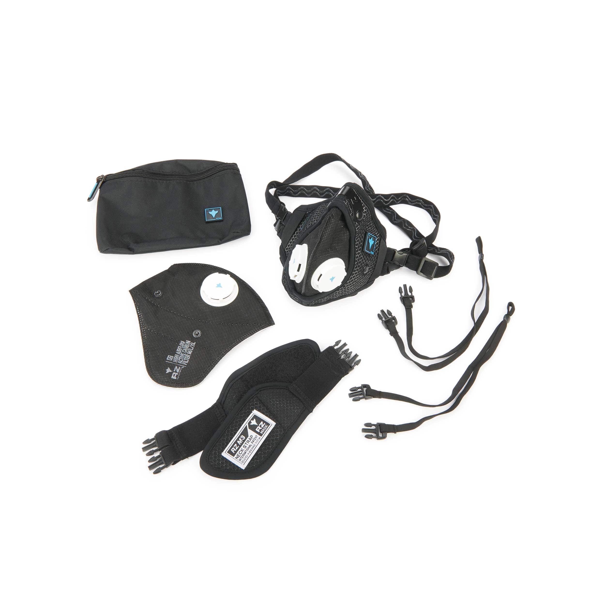 M3 Dust Mask with 2 Filters and Case – M/L/XL