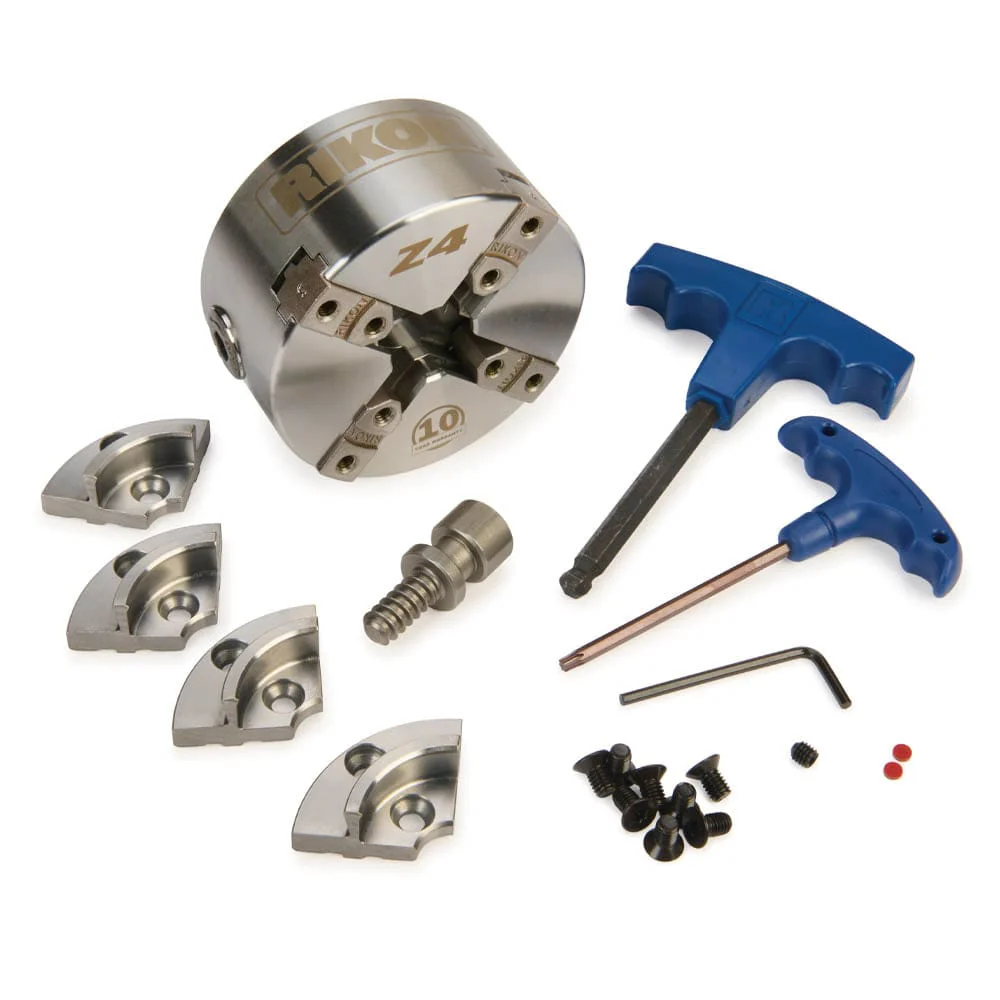 Z4 4-Jaw Lathe Chuck - Insert Version - Image 1